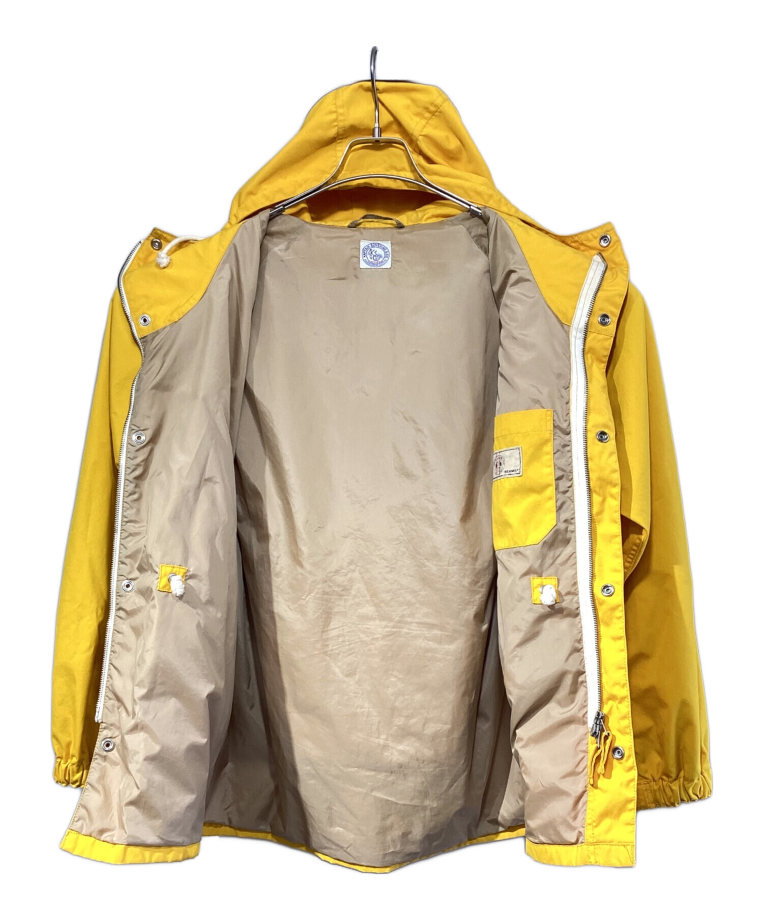 中古・古着通販】KAPTAIN SUNSHINE (キャプテンサンシャイン) BEAMS PLUS (ビームスプラス) 別注 RAIN PARKA  レイン マウンテンパーカー イエロー サイズ:M｜ブランド・古着通販 トレファク公式【TREFAC FASHION】スマホサイト