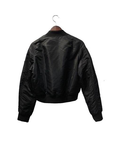 BALENCIAGA (バレンシアガ) MA-1ジャケット ブラック サイズ:50
