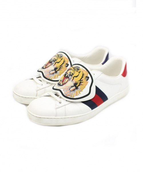 【中古・古着通販】GUCCI (グッチ) タイガーパッチエース