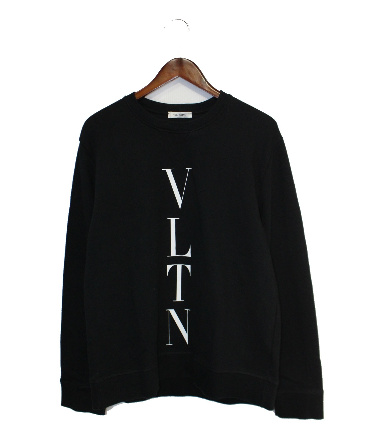 VALENTINO (ヴァレンティノ) VLTN スウェット ブラック サイズ:M