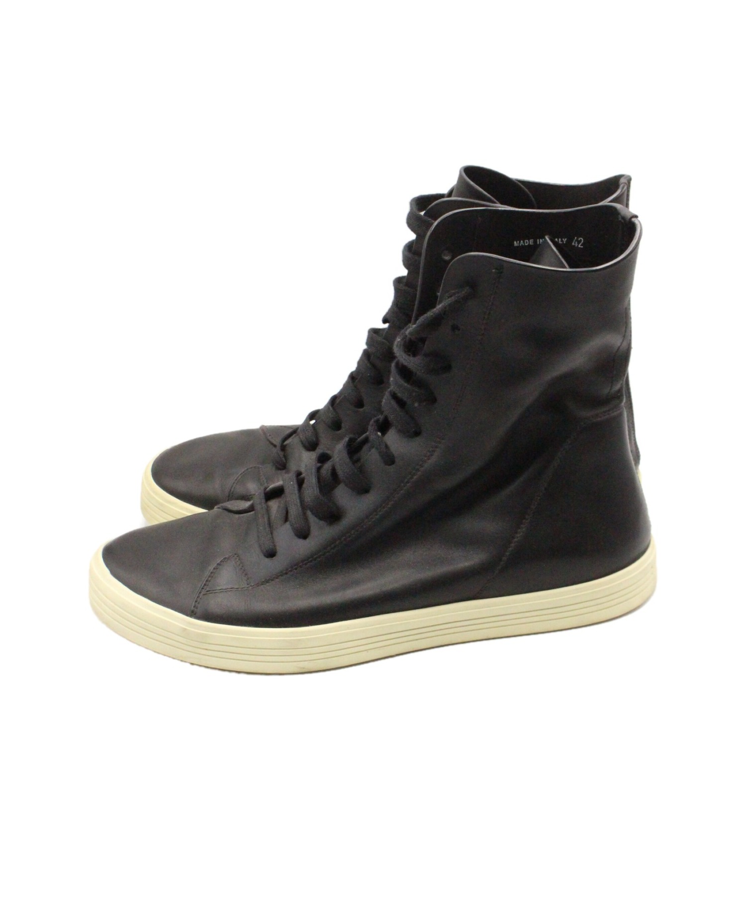 RICK OWENS (リックオウエンス) OWENS CORP ブラック サイズ:42