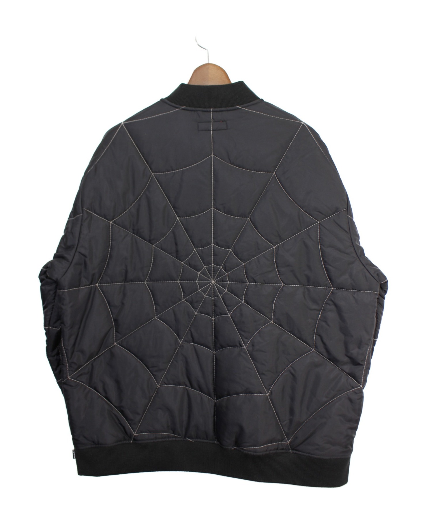 Supreme (シュプリーム) Spider Web Quilted Work Jacket ブラック サイズ:XL 未使用品