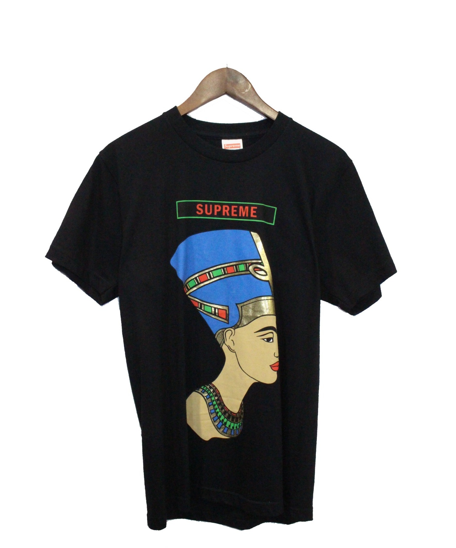 販売のため Supreme シュプリーム Nefertiti Tee Tシャツ 黒 M Tシャツ