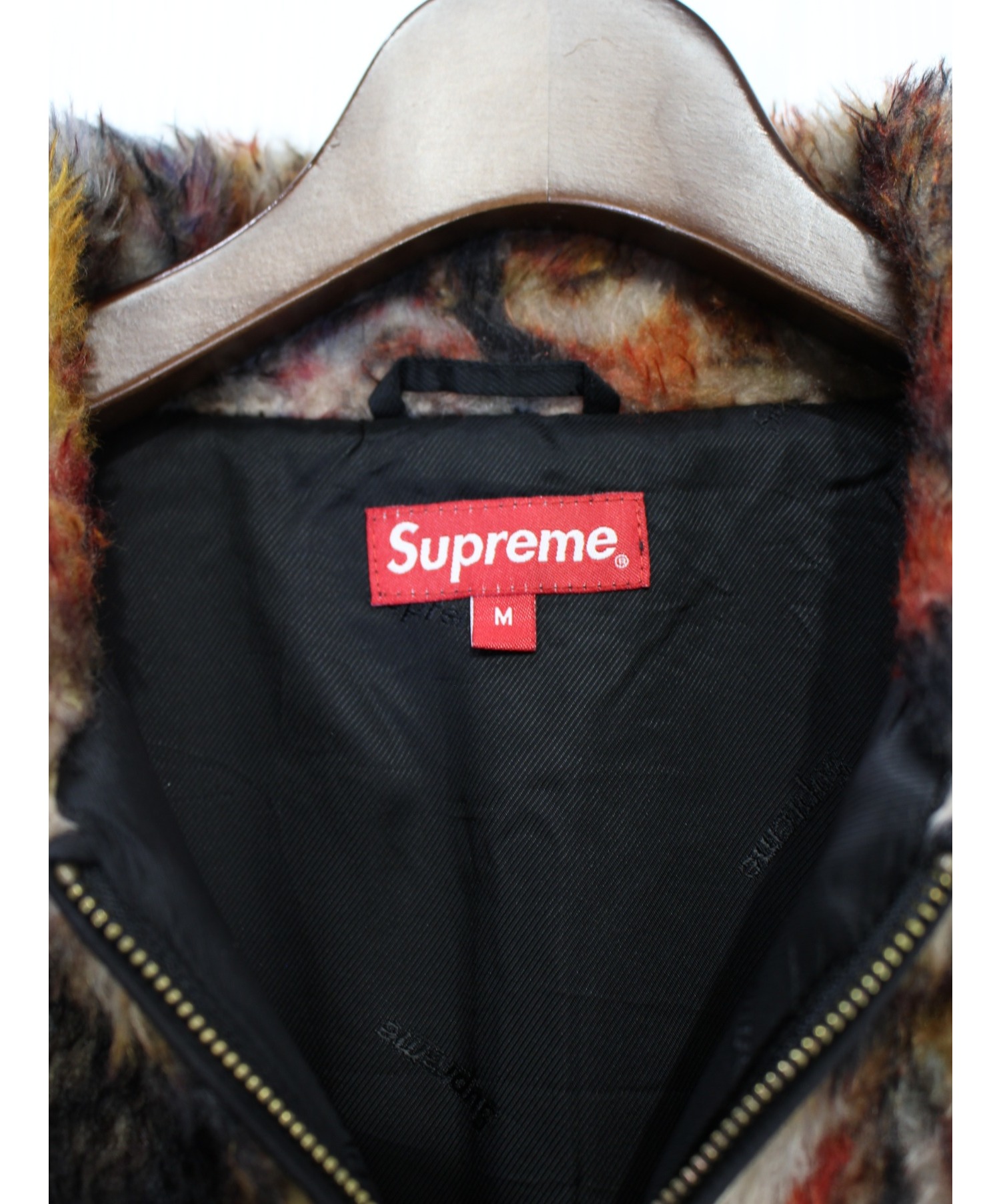 中古・古着通販】Supreme (シュプリーム) 19AW Ganesh Faux Fur Jacket ...