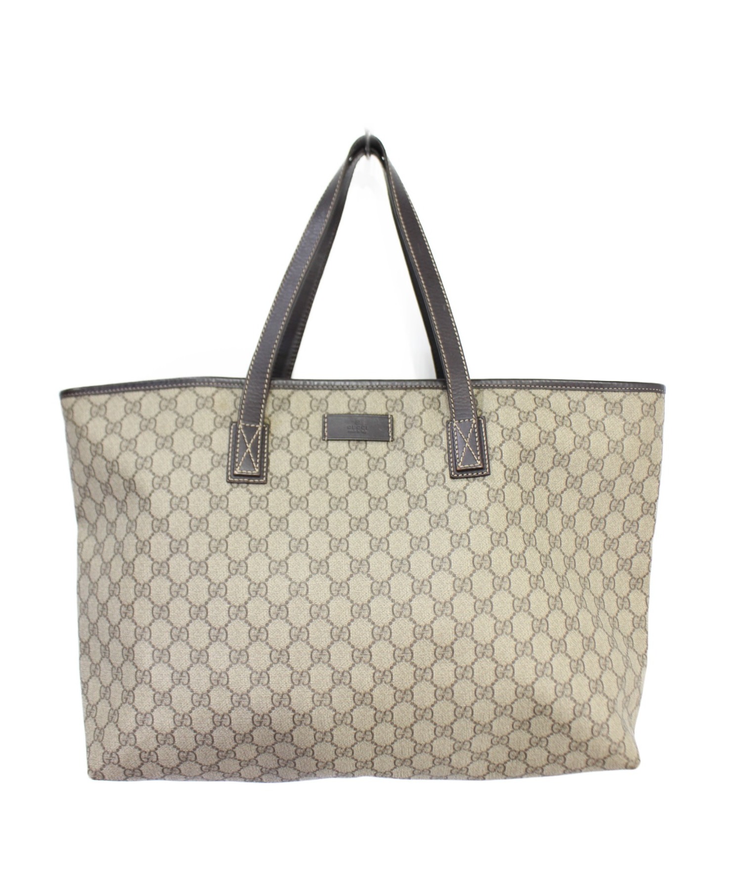 GUCCI (グッチ) GGトートバッグ ベージュ サイズ:- 211120-213048