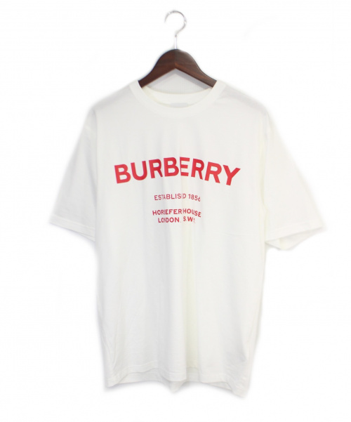中古・古着通販】BURBERRY (バーバリー) Tシャツ ホワイト サイズ:M ...