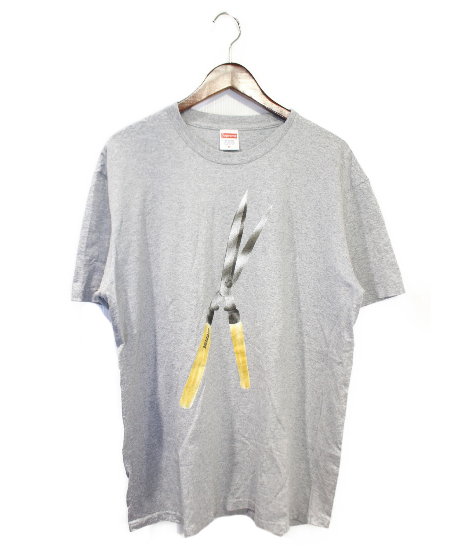 Supreme (シュプリーム) 19SS Shears Tee グレー サイズ:M