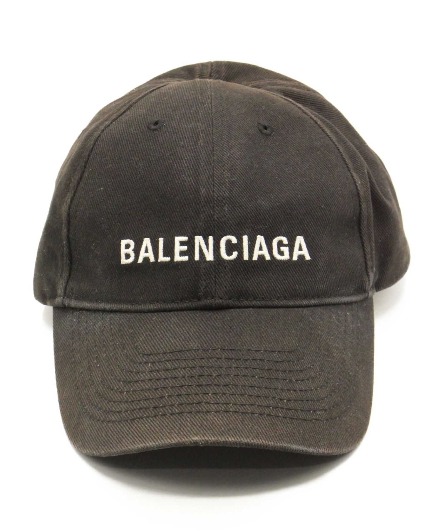 BALENCIAGA (バレンシアガ) 6パネルキャップ ブラック サイズ:L