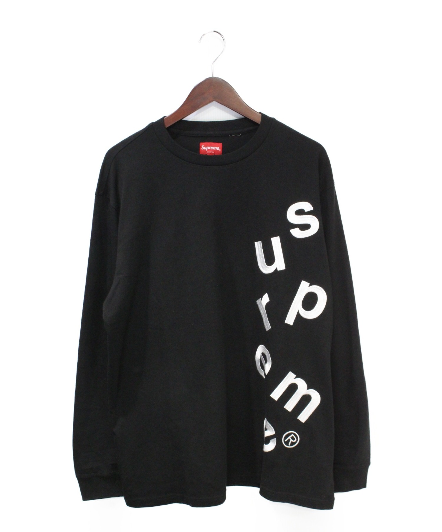 Supreme (シュプリーム) 20aw Scatter Logo L/S Tee ブラック サイズ:L