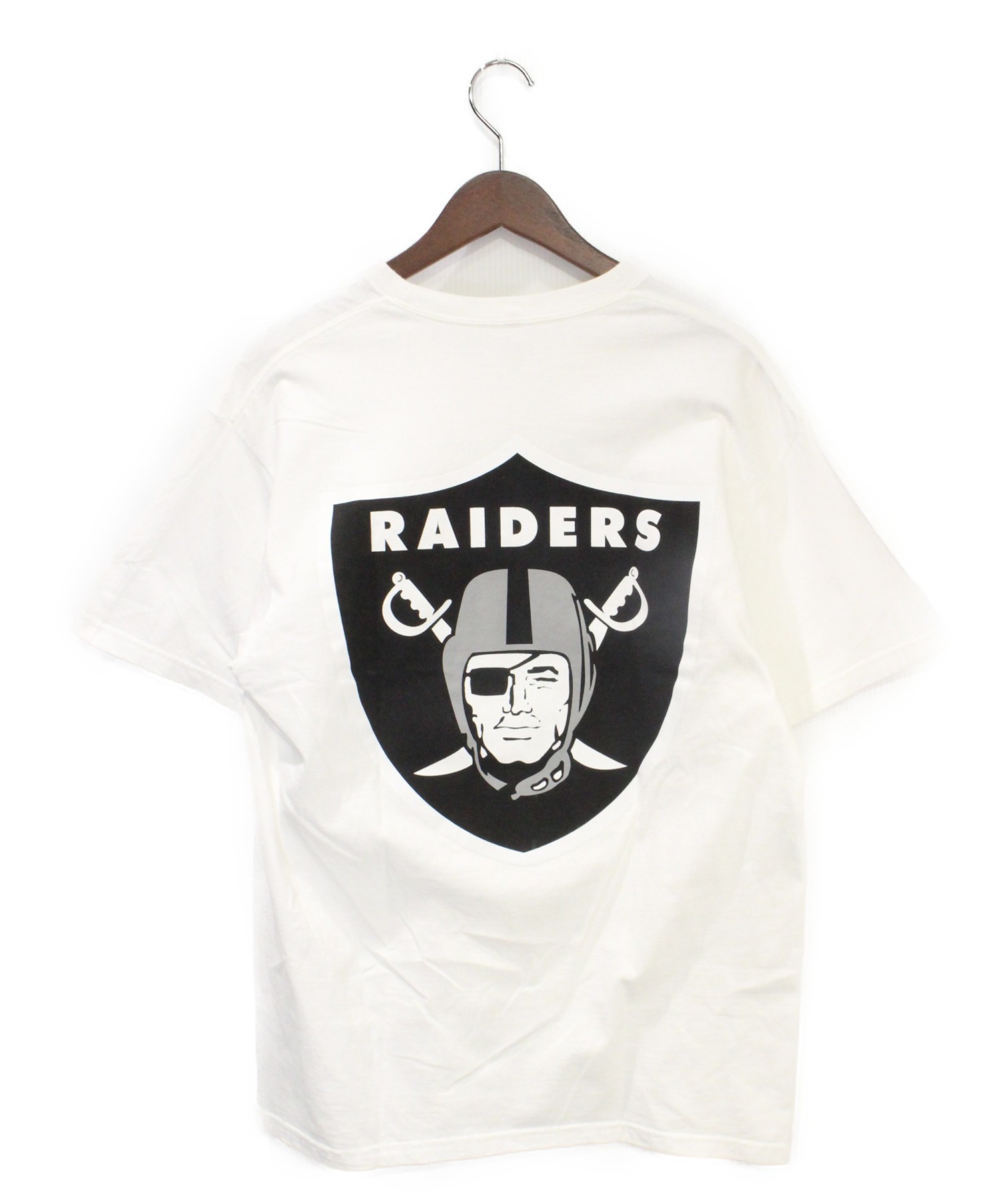 Supreme NFL Raiders '47 Pocket Tee ホワイト - Tシャツ/カットソー
