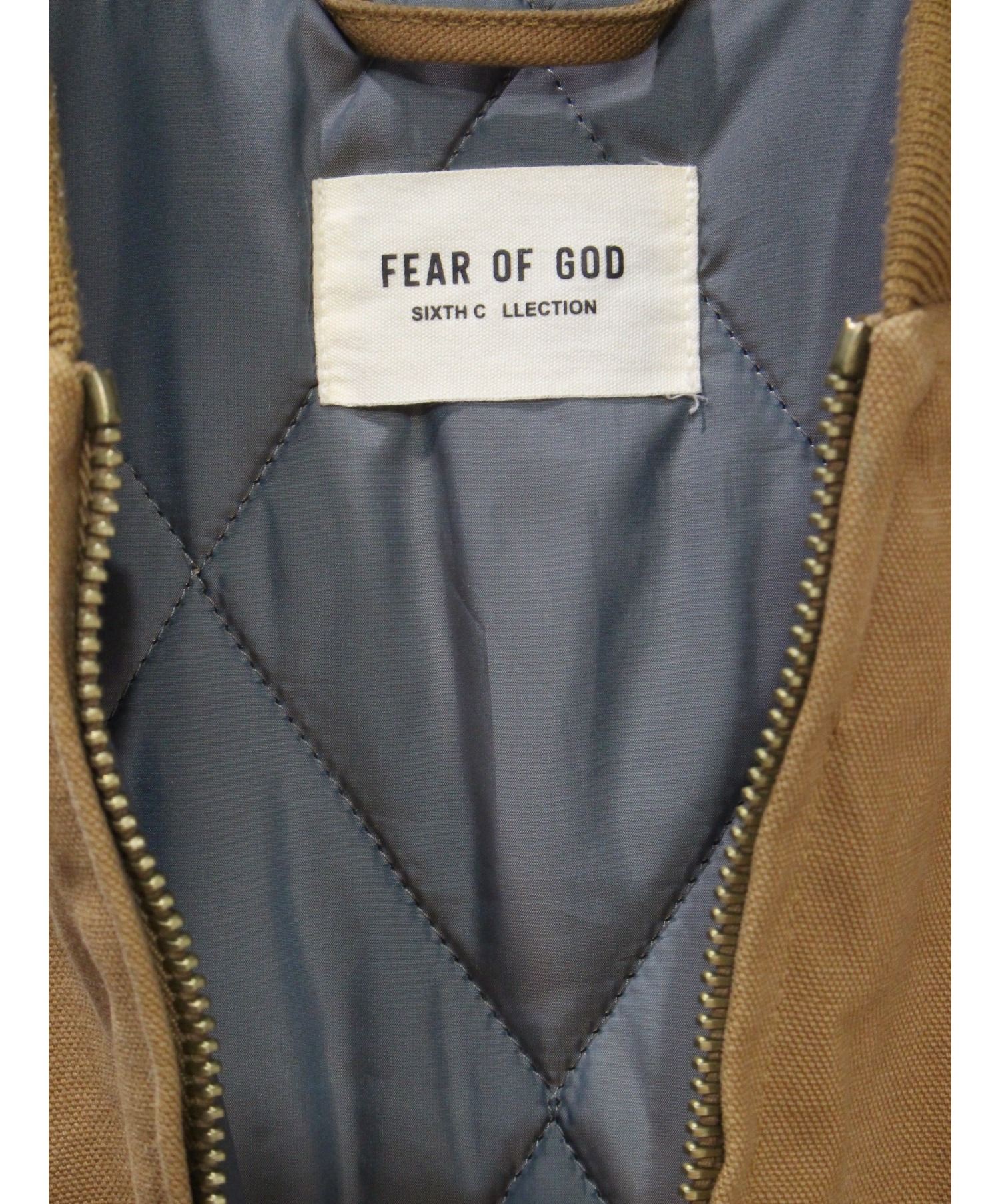 FEAR OF GOD (フィア オブ ゴッド) ベスト ブラウン サイズ:S