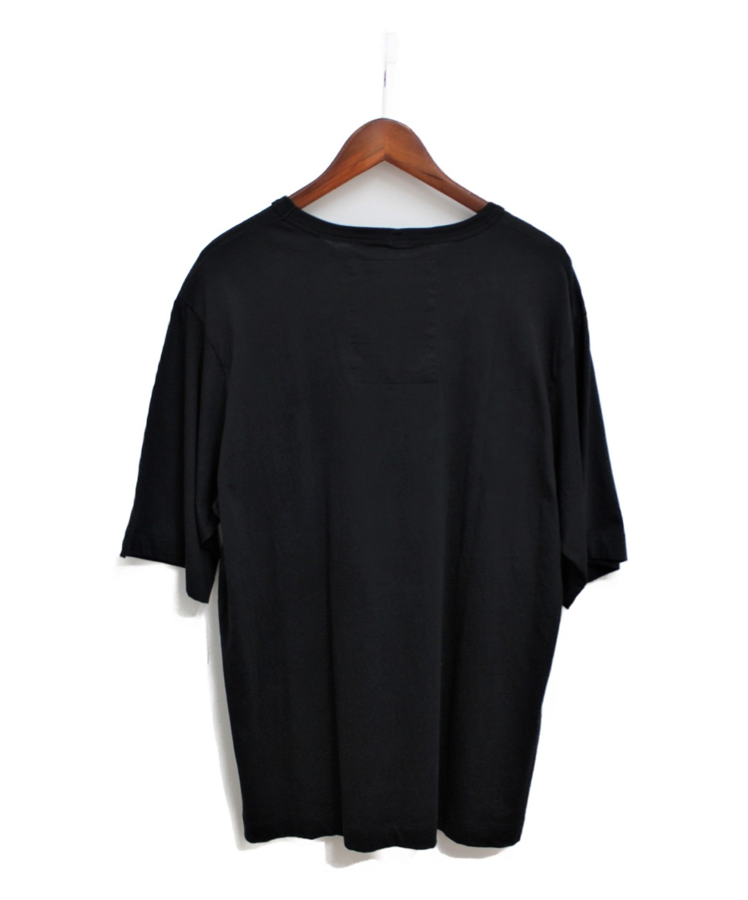 DRIES VAN NOTEN (ドリスヴァンノッテン) 20SS ×MIKA NINAGAWA プリントTシャツ ブラック サイズ:M
