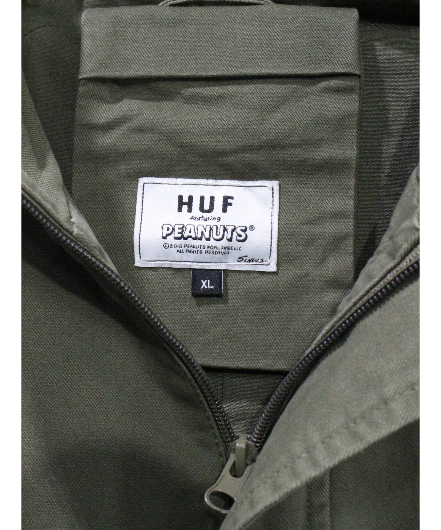 HUF (ハフ) モッズコート カーキ サイズ:XL