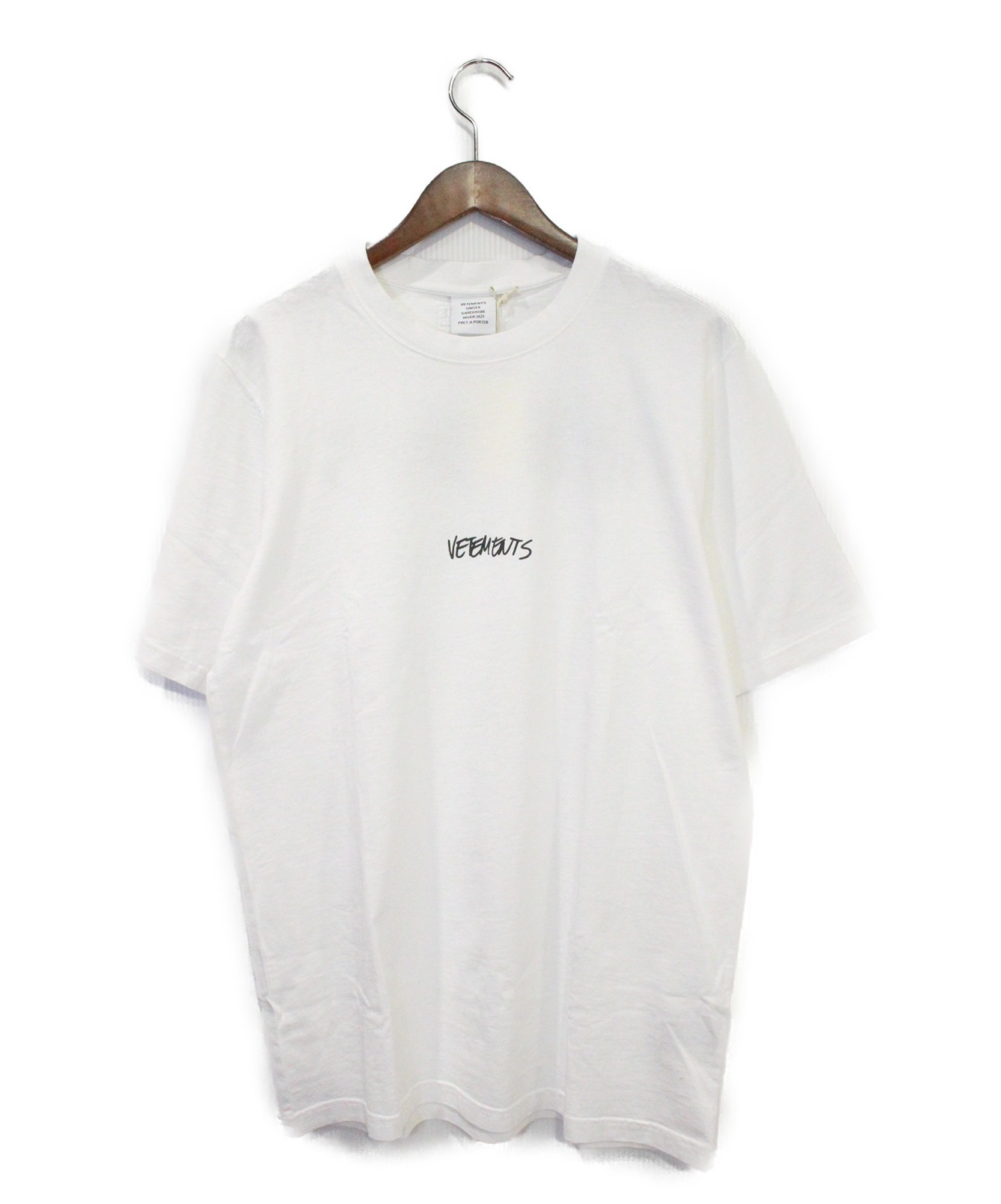 VETEMENTS (ヴェトモン) 20AW Tシャツ ホワイト サイズ:Ｍ 未使用品