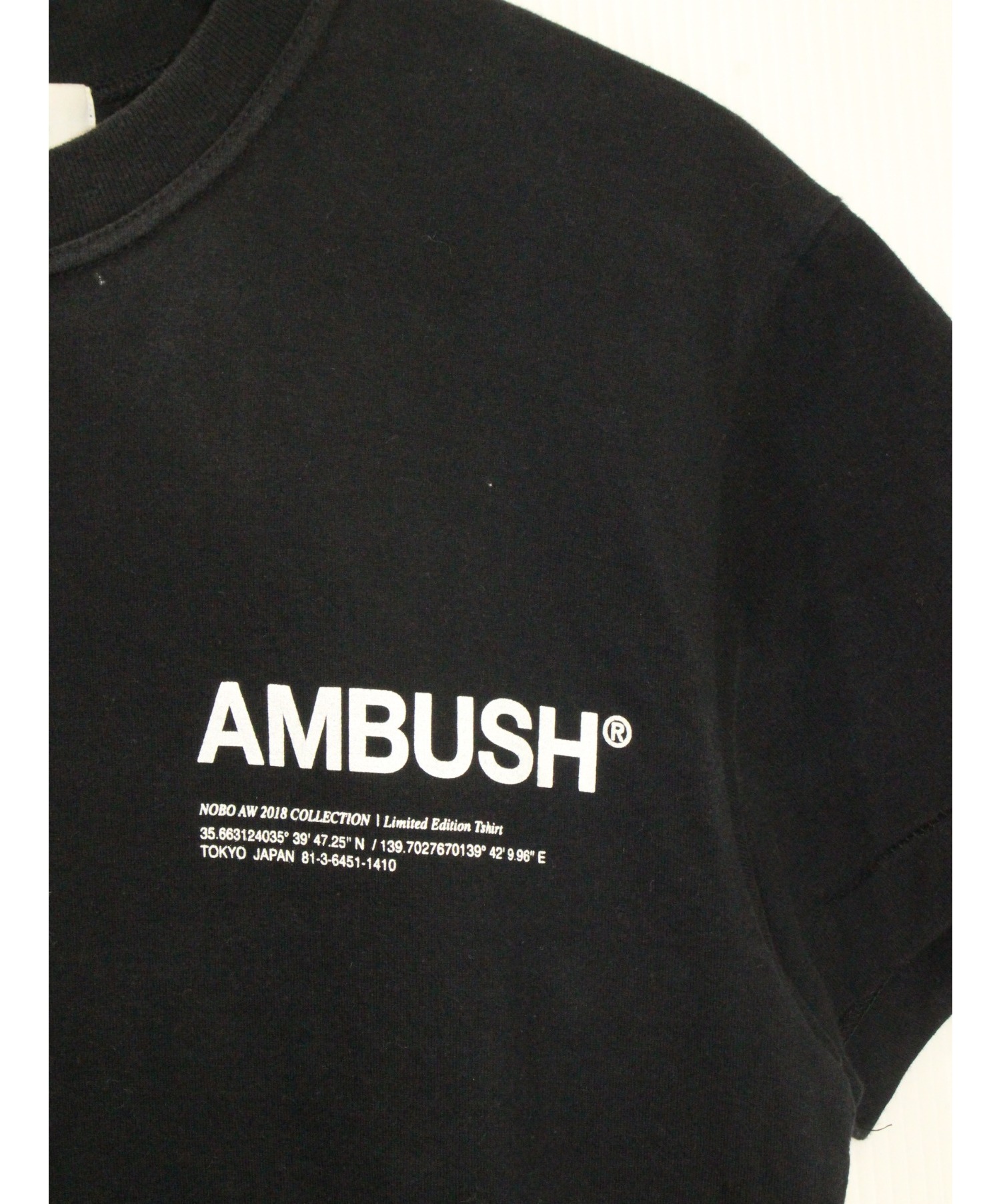 AMBUSH (アンブッシュ) Tシャツ ブラック サイズ:1