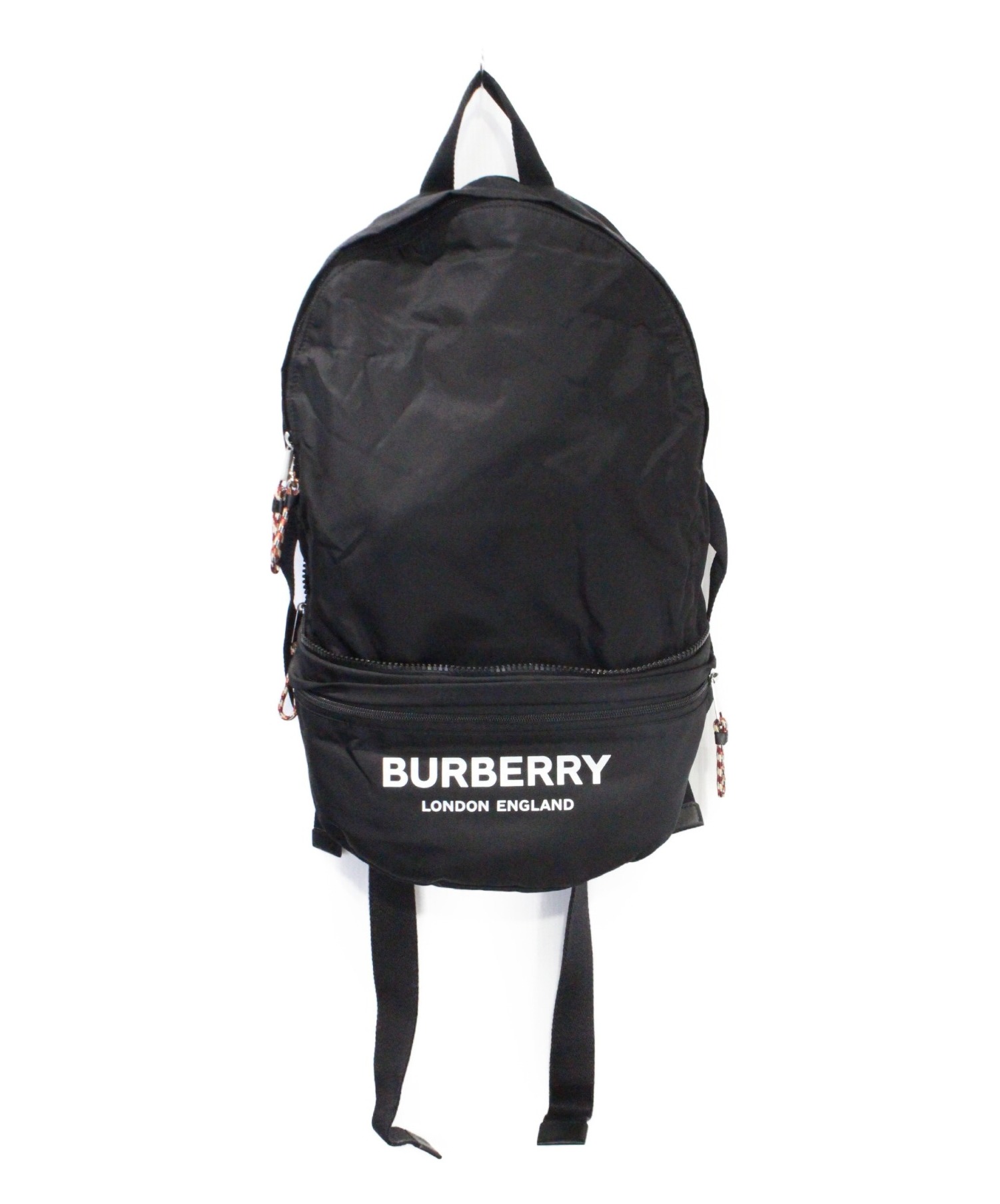 BURBERRY (バーバリー) 2wayコンバーチブル バムバッグ ブラック サイズ:-