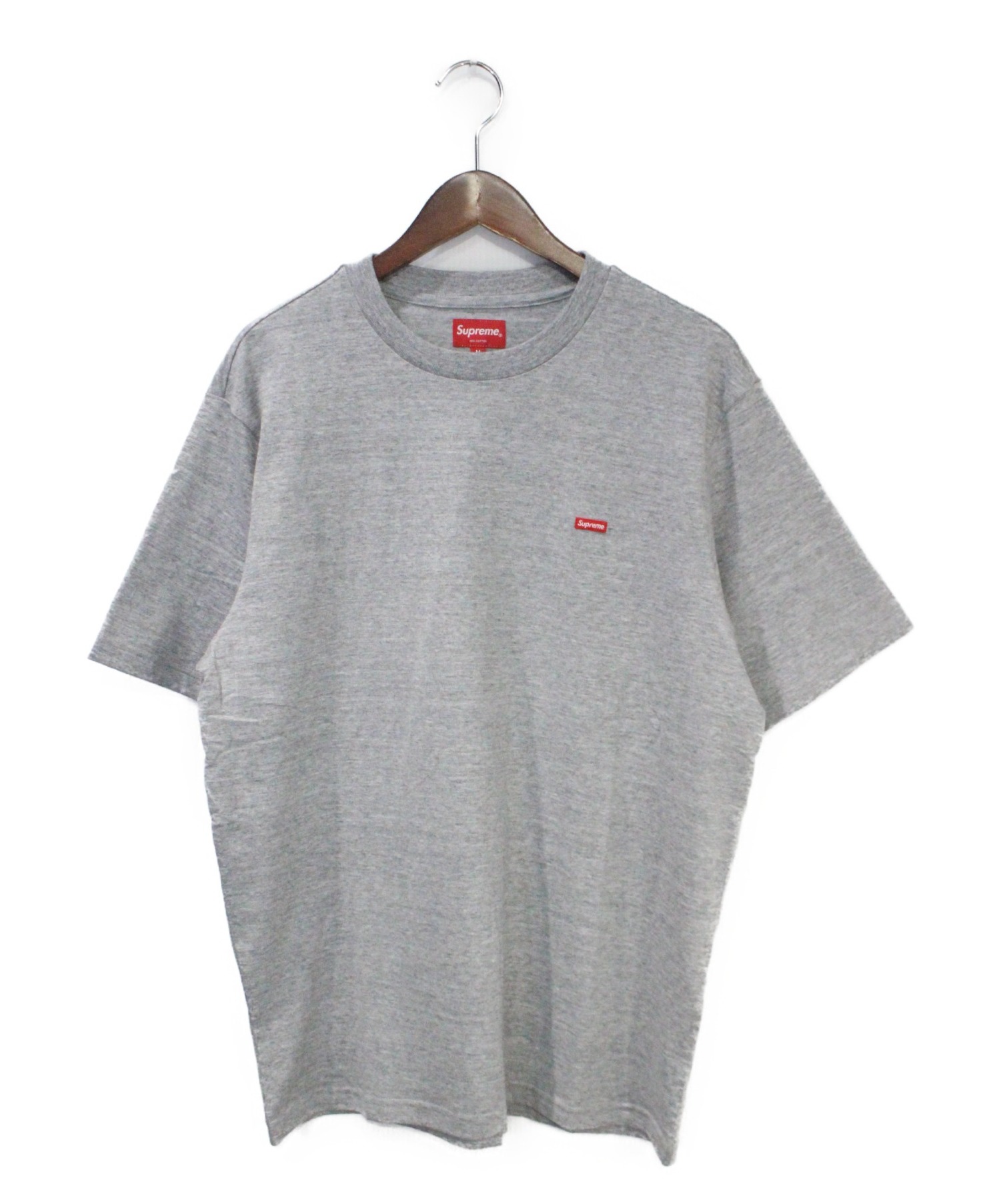 Supreme (シュプリーム) Small Box Logo Tee グレー サイズ:Ｍ