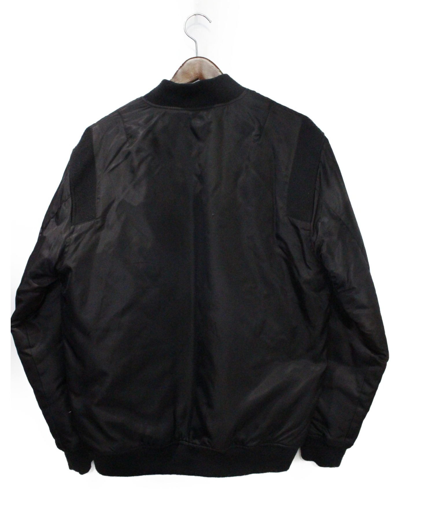 中古・古着通販】stussy (ステューシー) MA-1ジャケット ブラック