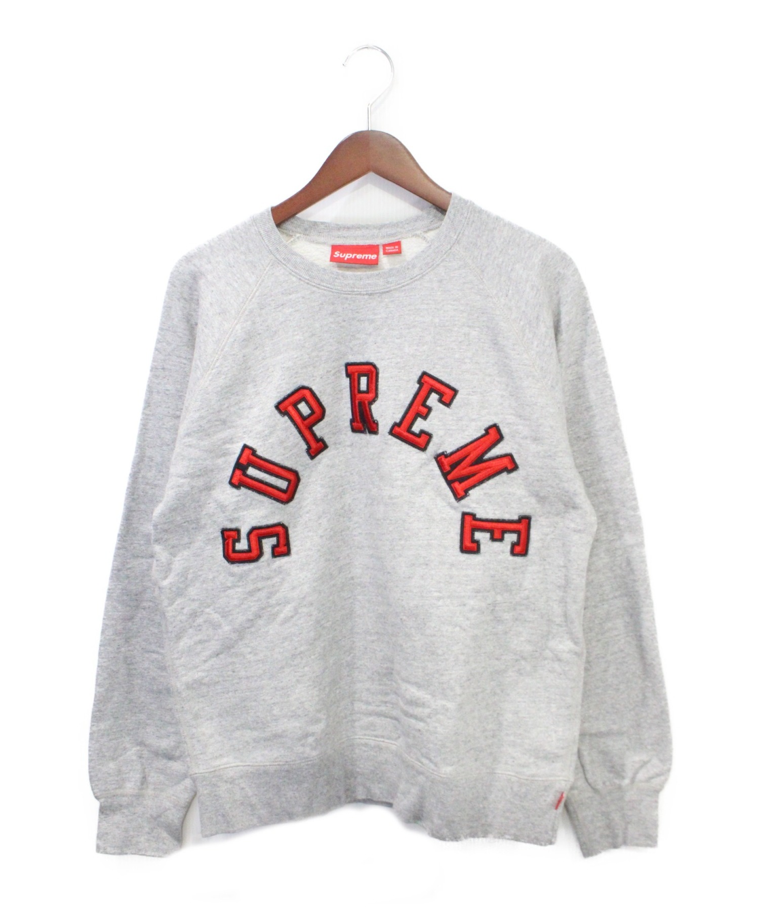 中古・古着通販】SUPREME (シュプリーム) 12AW Felt Arc Crewneck ...