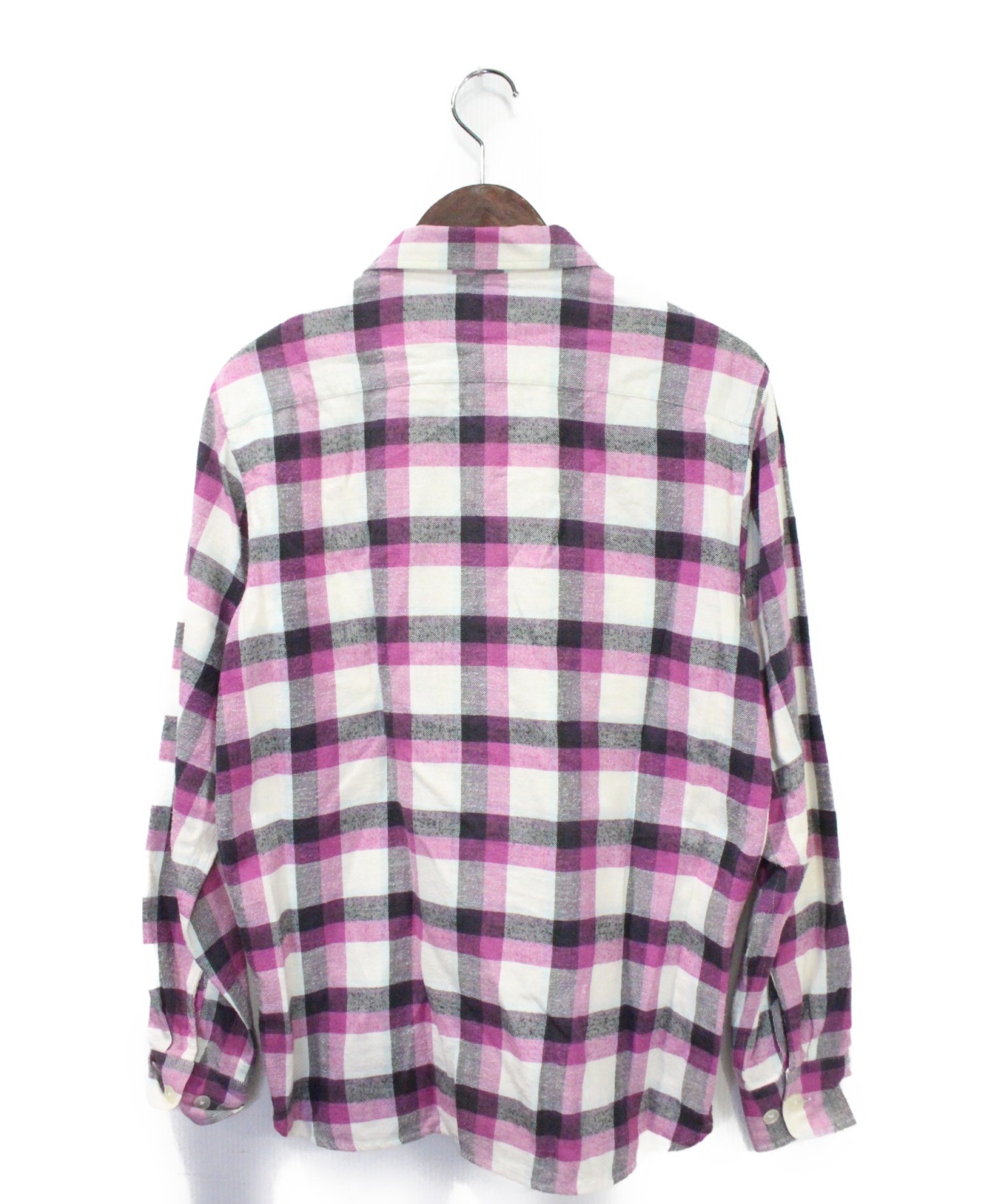 18SS M Supreme Tartan Flannel Shirt 野村周平 - シャツ