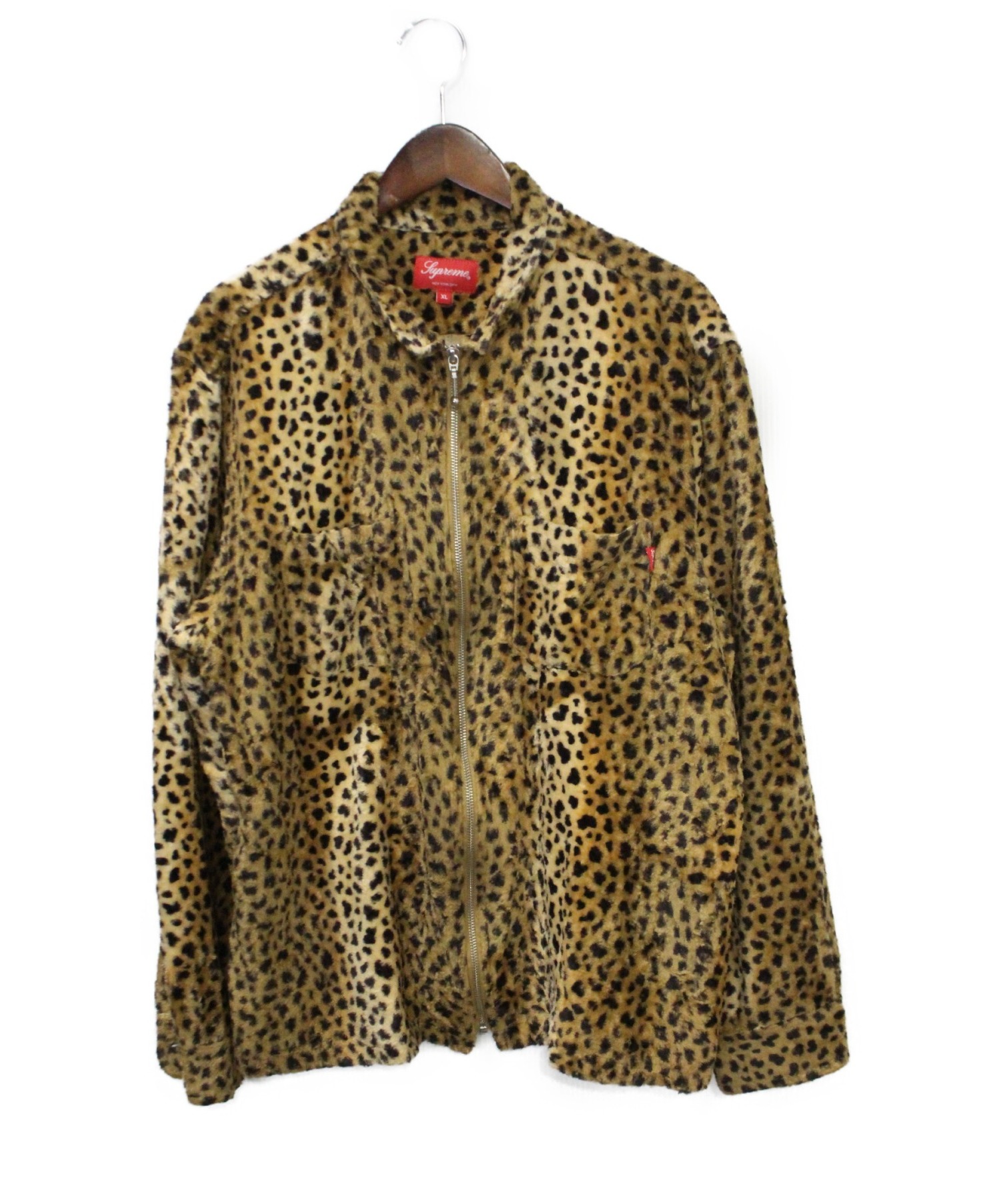 中古・古着通販】Supreme (シュプリーム) 17AW Cheetah Pile Zip Up