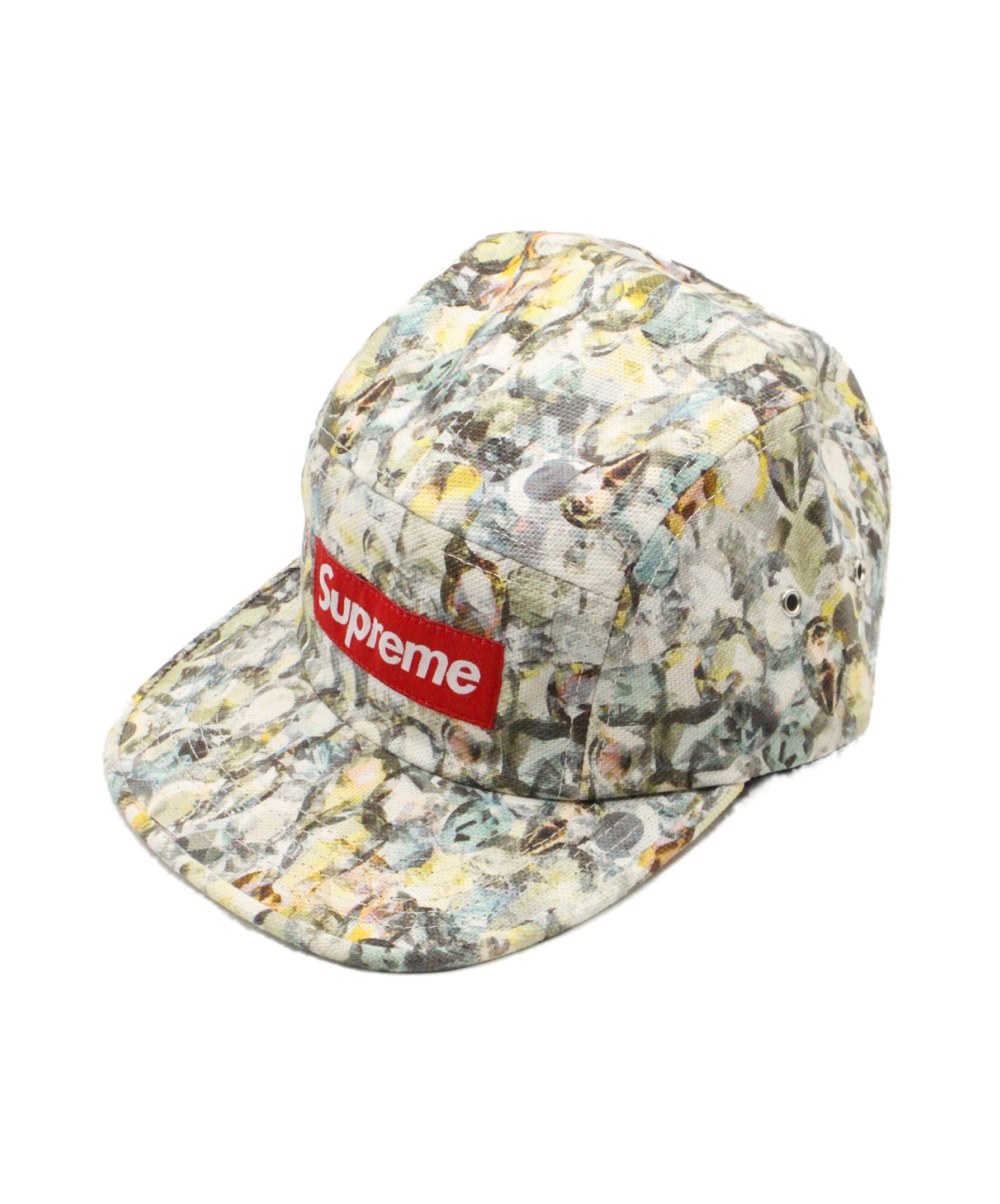 SUPREME (シュプリーム) キャンプキャップ アイボリー サイズ:-