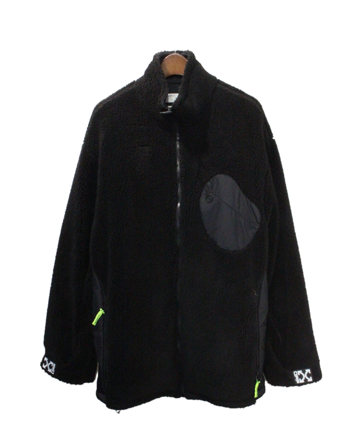 中古・古着通販】OFFWHITE (オフホワイト) 20SS Equipment Fleece Jacket ブラック サイズ:S｜ブランド・古着通販  トレファク公式【TREFAC FASHION】スマホサイト