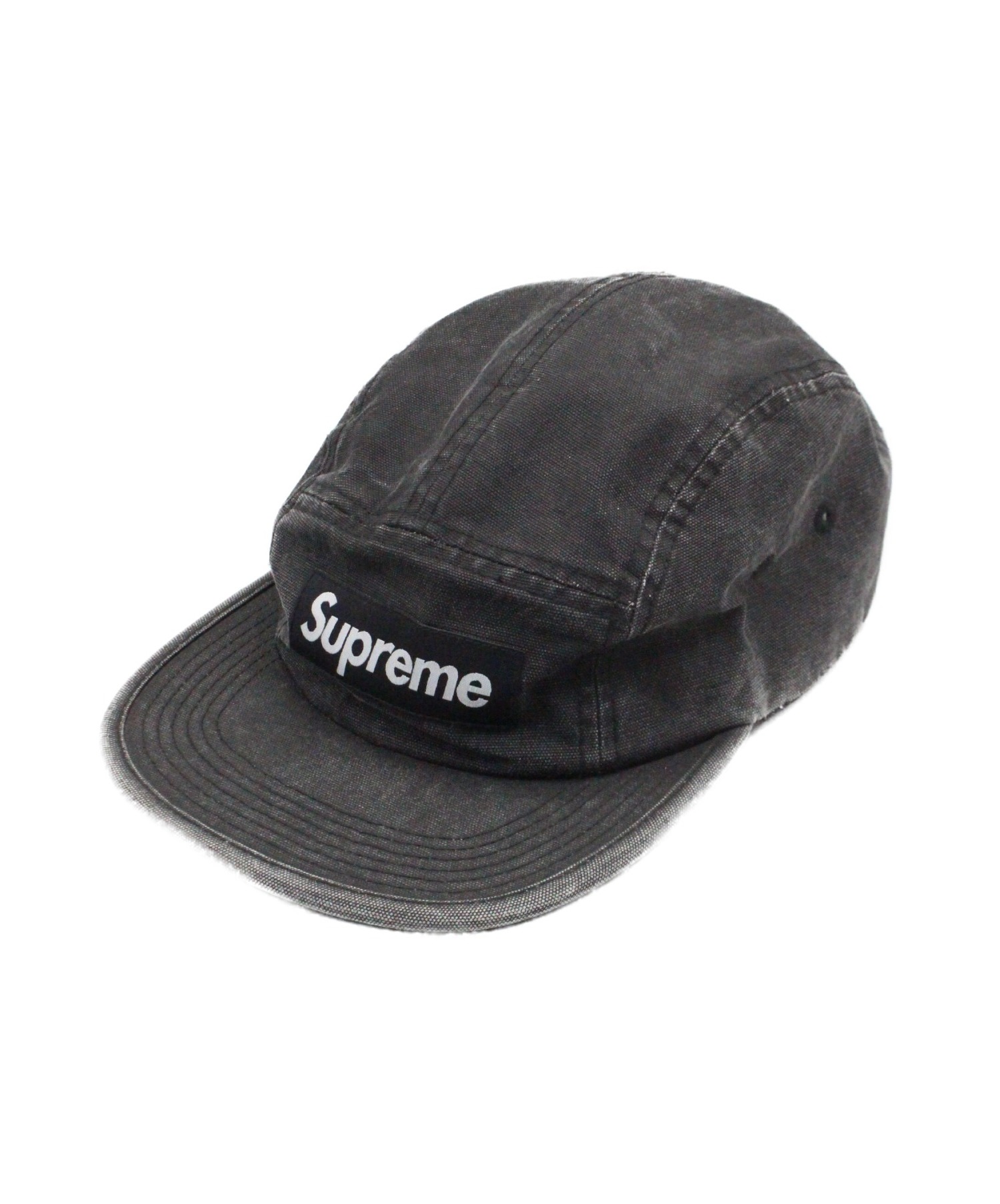 中古・古着通販】SUPREME (シュプリーム) 17SS Washed Canvas Camp Cap ...