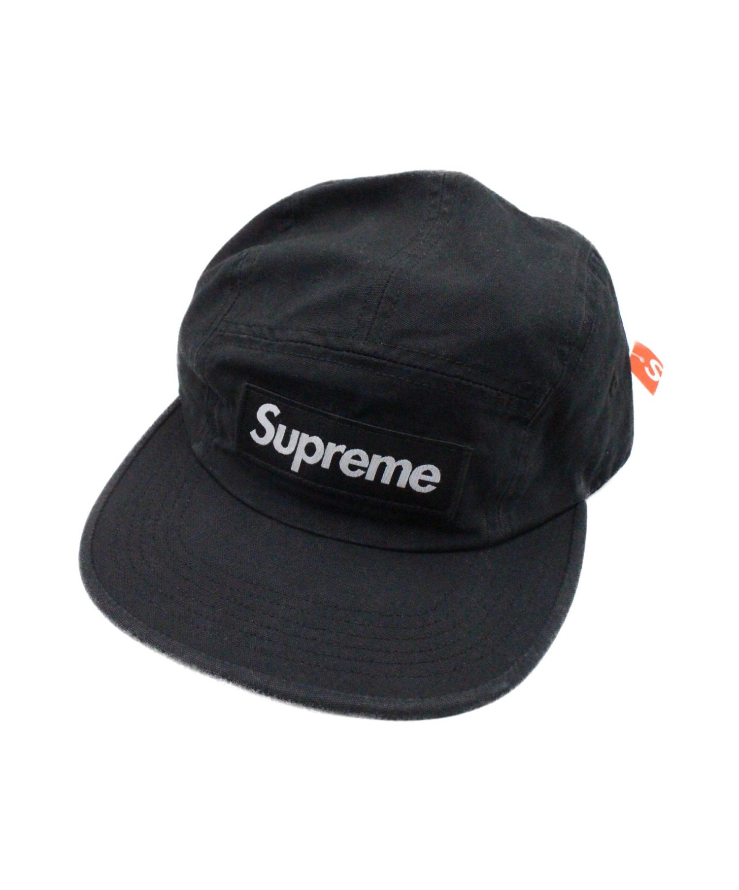 中古・古着通販】Supreme (シュプリーム) キャップ ブラック サイズ