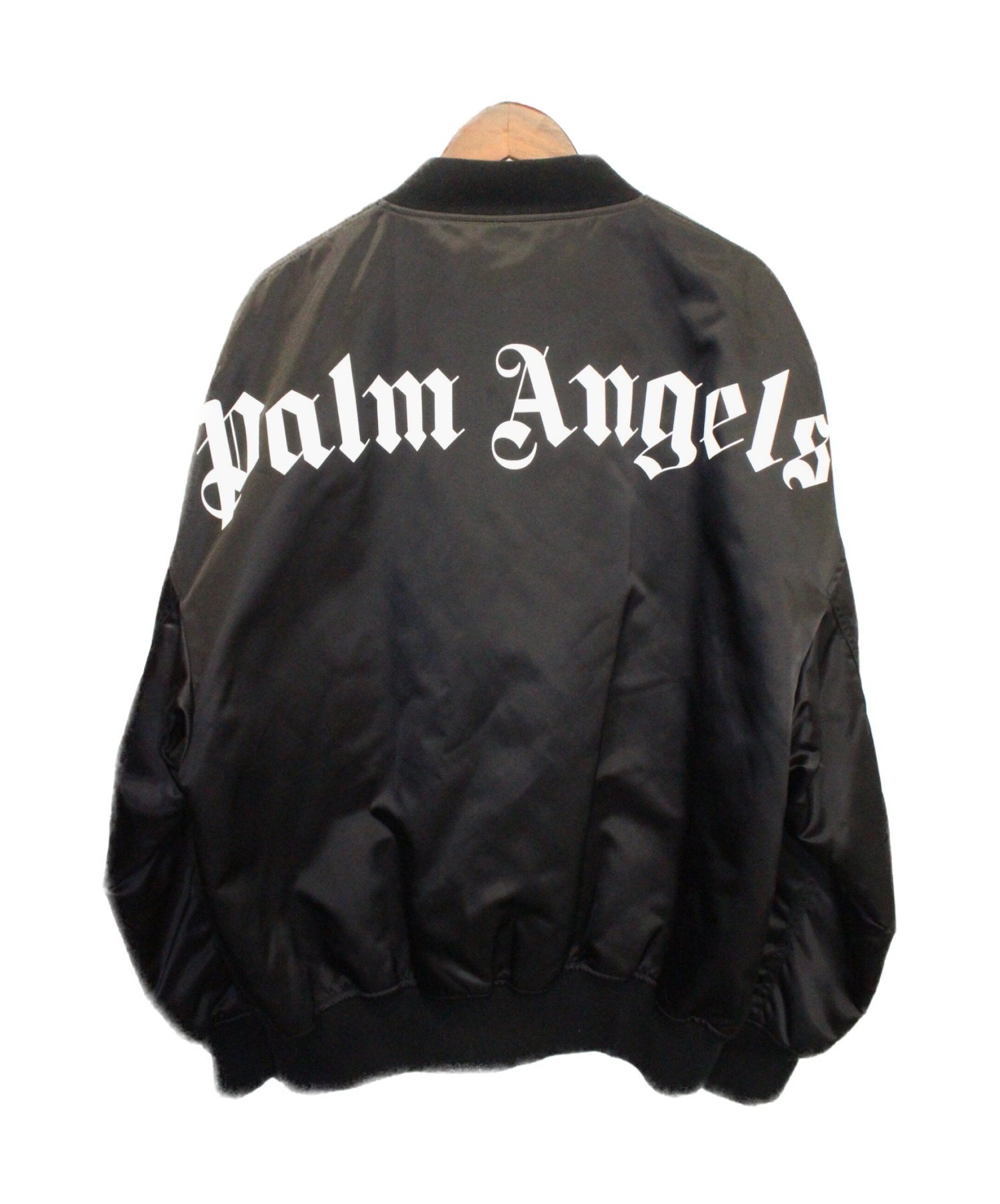 Palm Angels (パーム・エンジェルス) MA-1ジャケット ブラック サイズ:M