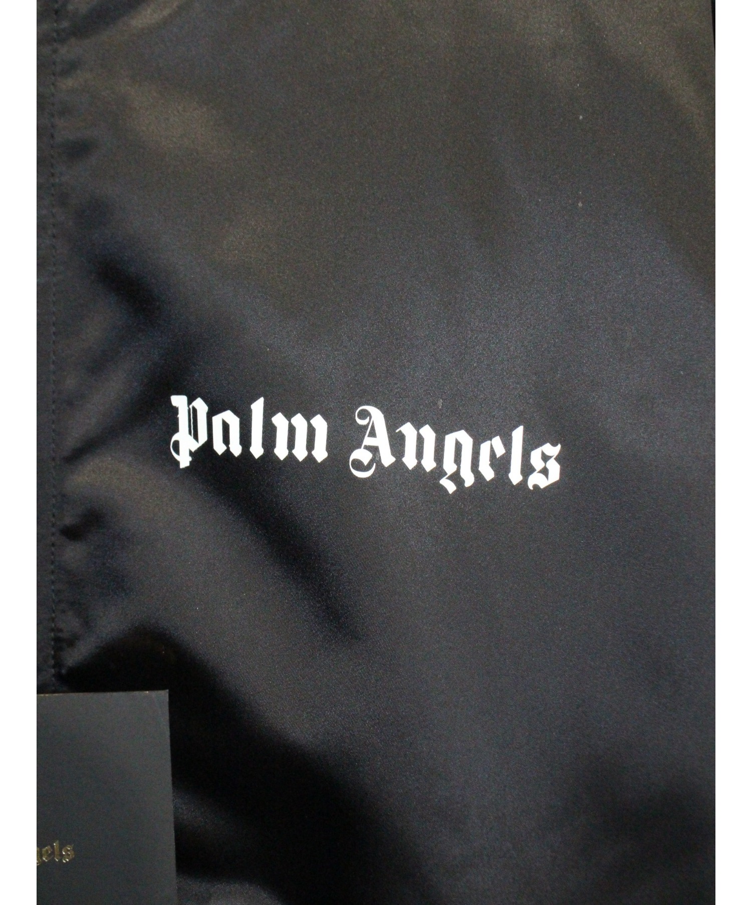 Palm Angels (パーム・エンジェルス) MA-1ジャケット ブラック サイズ:M