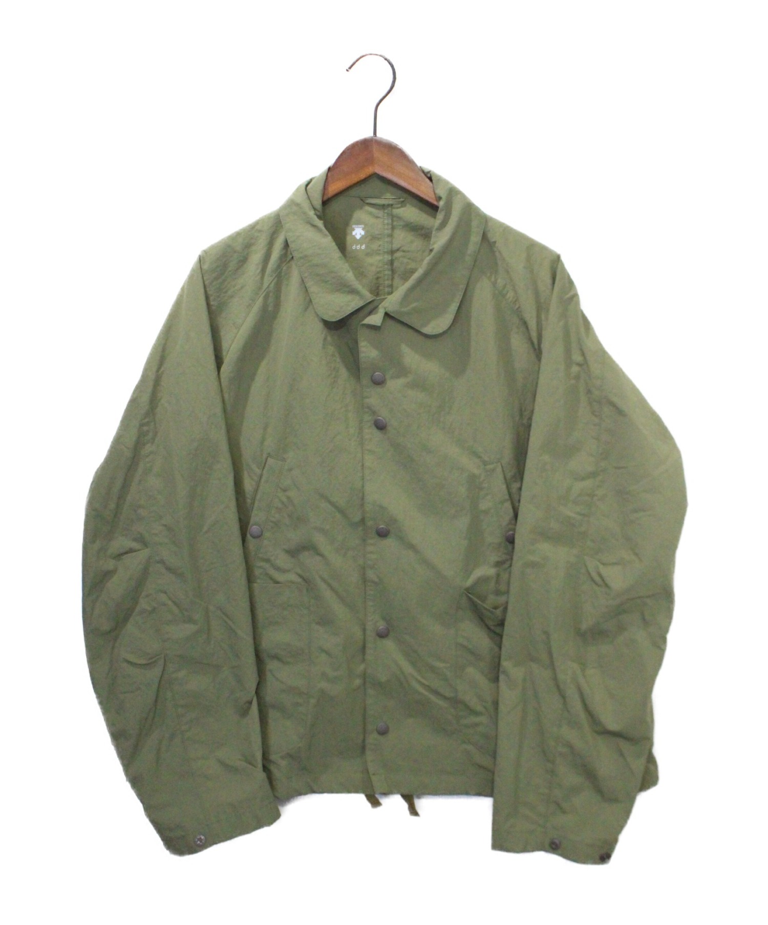 DESCENTE (デサント) ddd SWING COACH JACKET カーキ サイズ:O