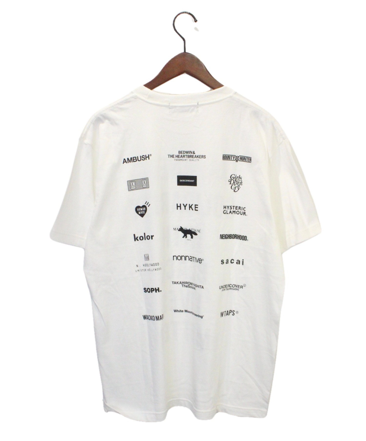 HUMAN MADE (ヒューマンメイド) チャリティーTシャツ ホワイト サイズ:L