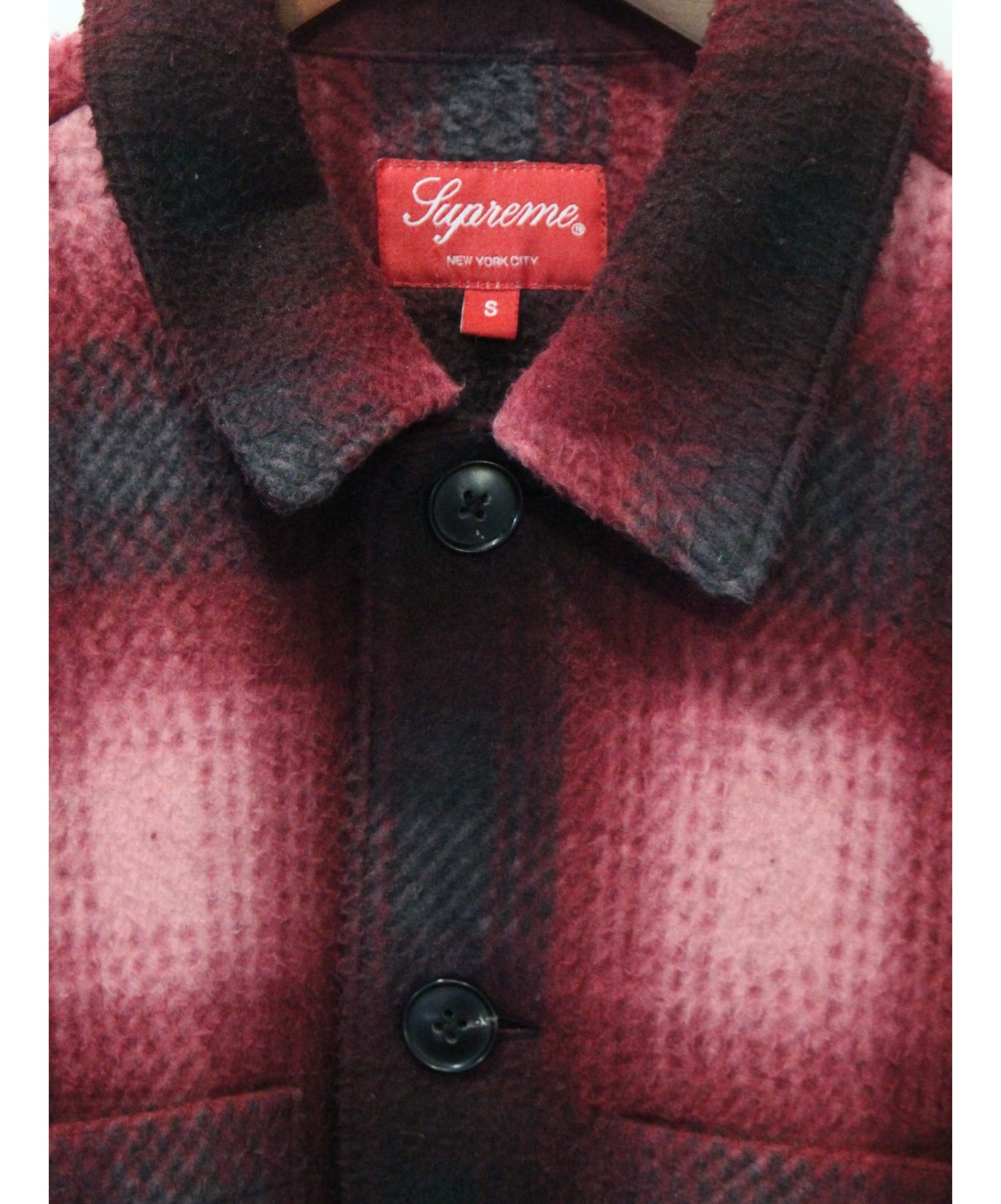 中古・古着通販】SUPREME (シュプリーム) Shadow Plaid Fleece Shirt