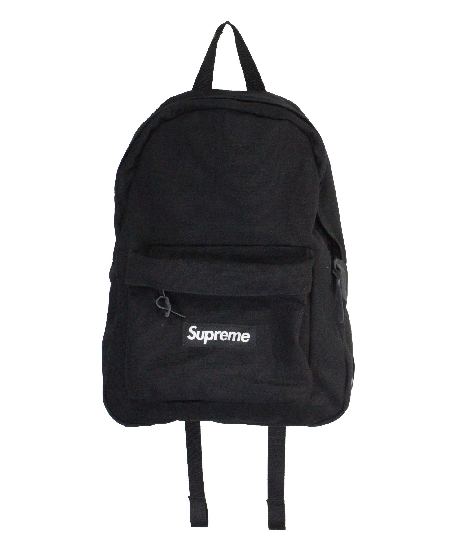 Supreme シュプリーム Canvas Backpack Black