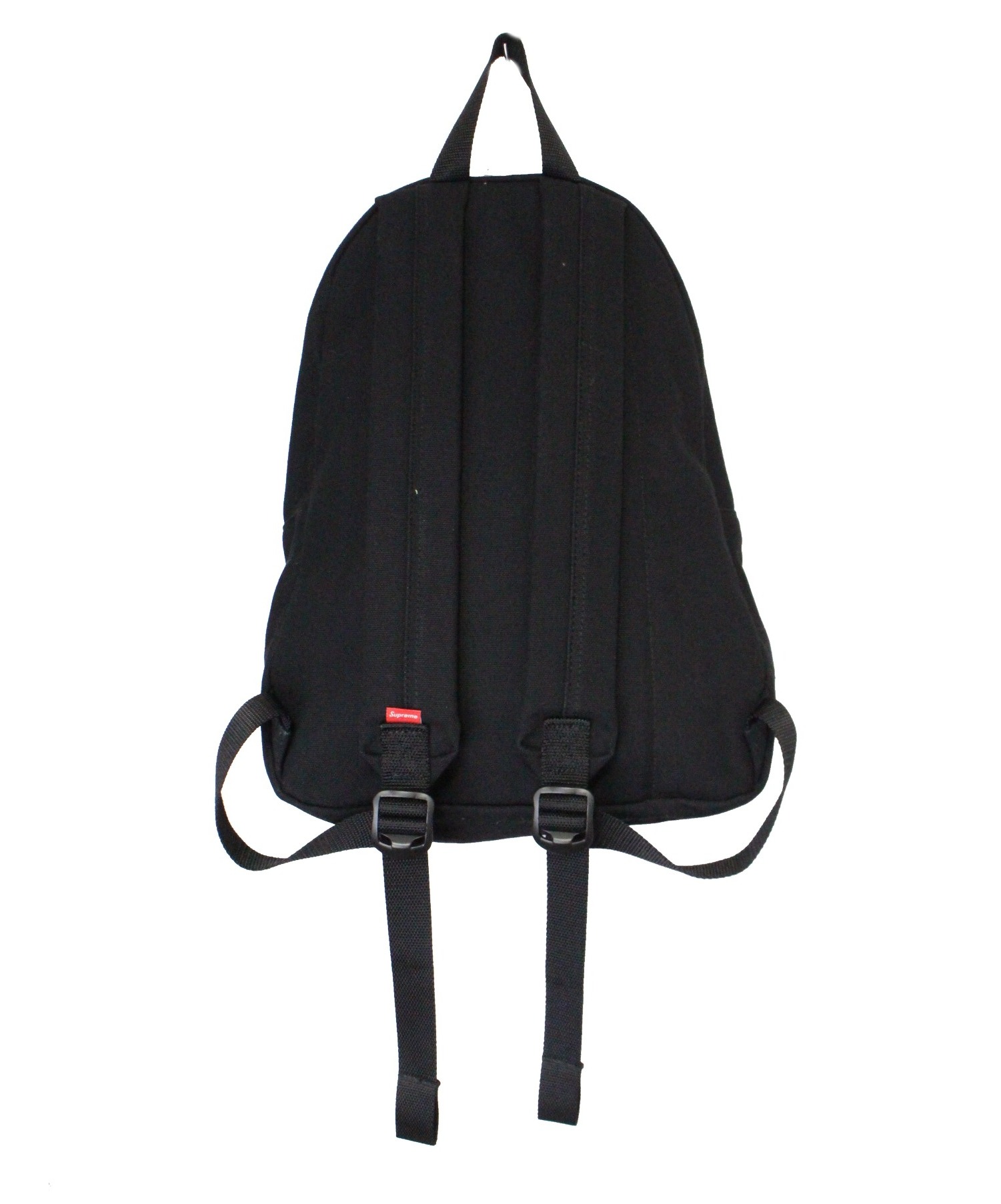 中古・古着通販】SUPREME (シュプリーム) Canvas Backpack ブラック サイズ:-｜ブランド・古着通販  トレファク公式【TREFAC FASHION】スマホサイト