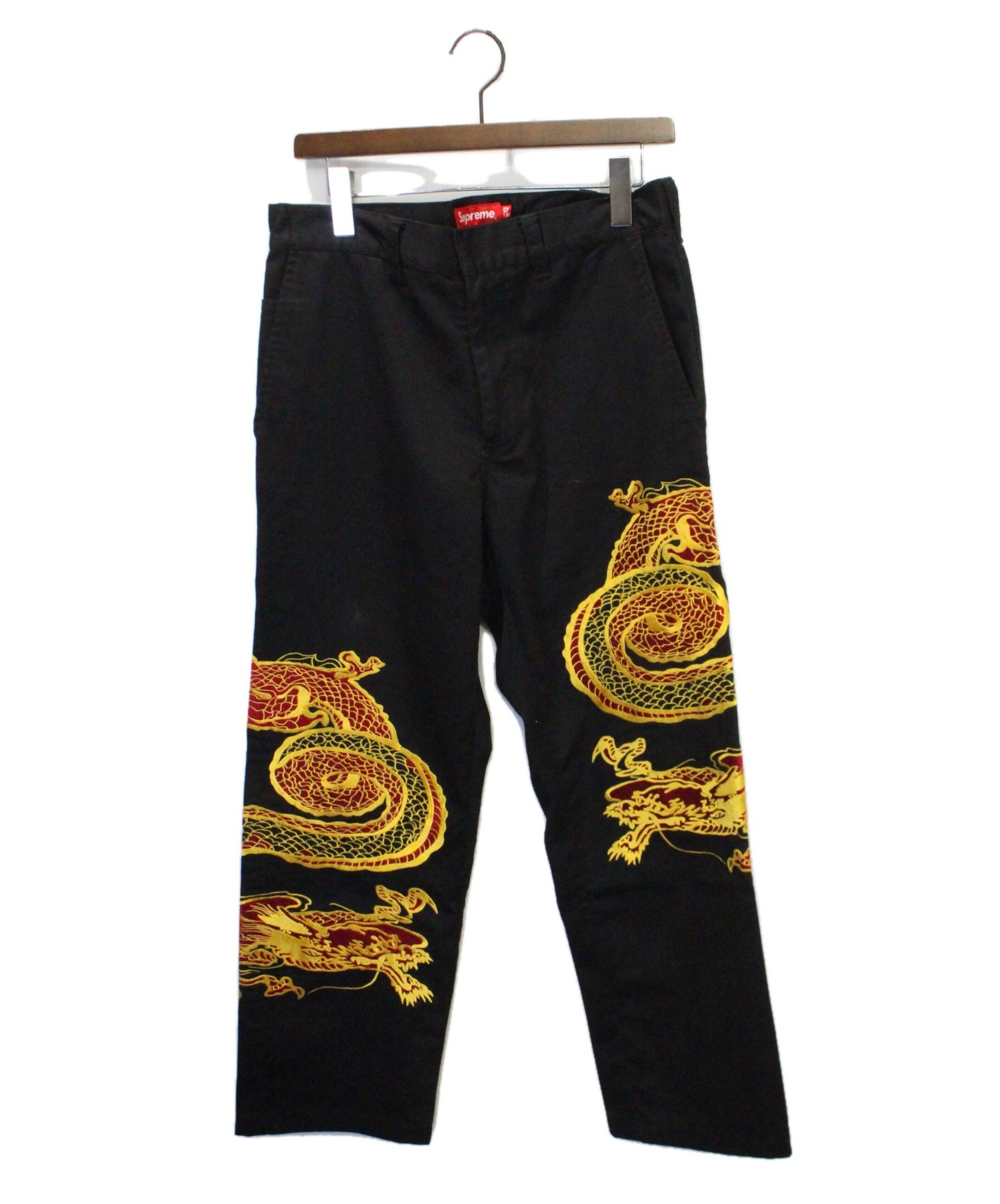 SUPREME (シュプリーム) Dragon Work Pant ブラック サイズ:30