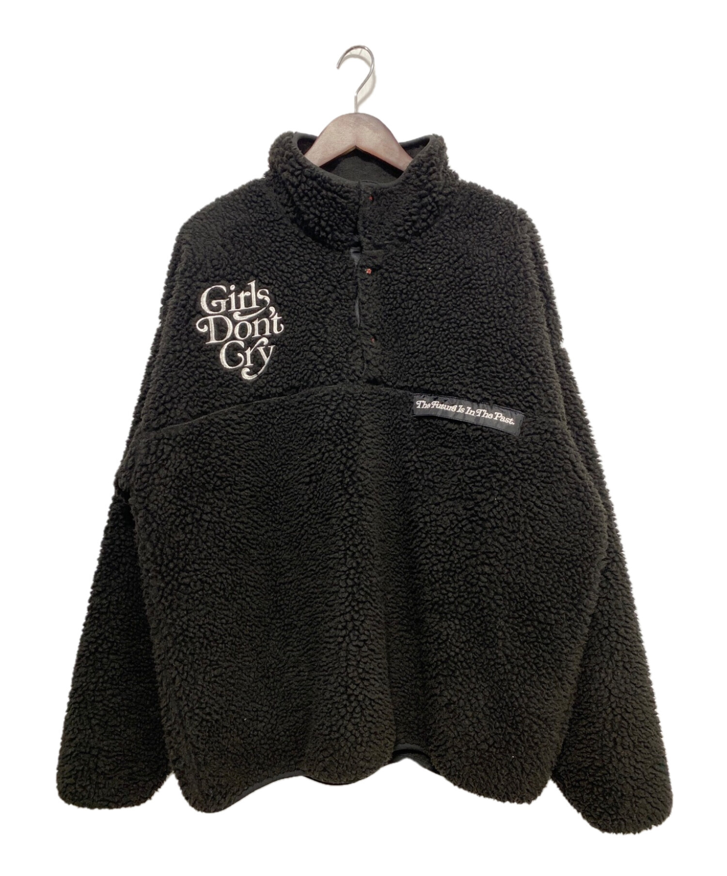 HUMAN MADE (ヒューマンメイド) P/O FLEECE GDC ブラック サイズ:XL