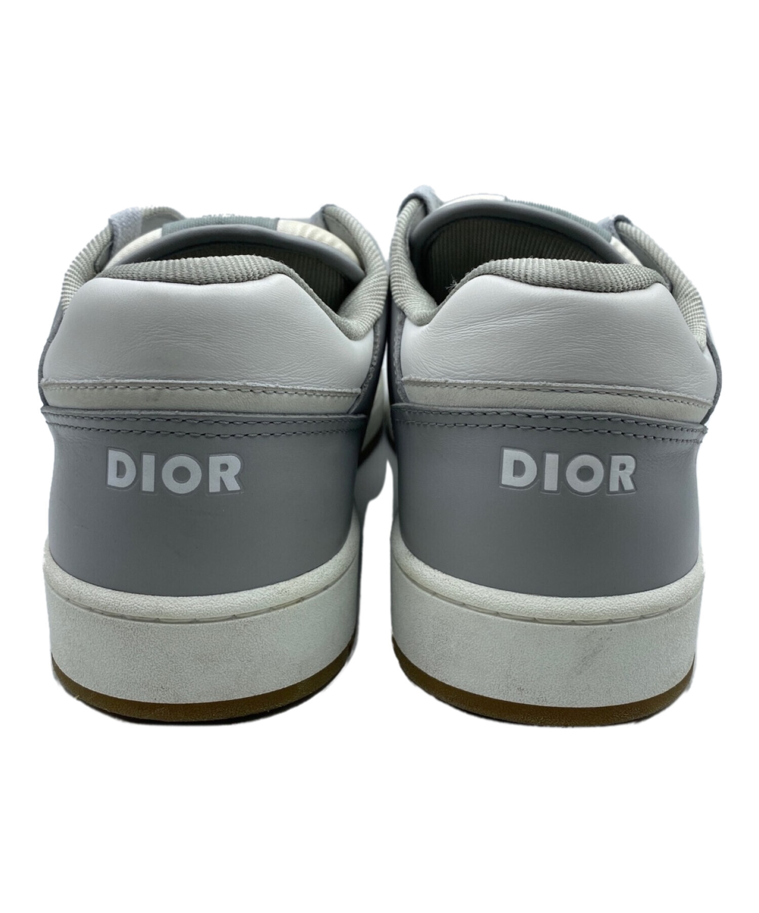 Dior (ディオール) B27ロートップスニーカー グレー サイズ:42