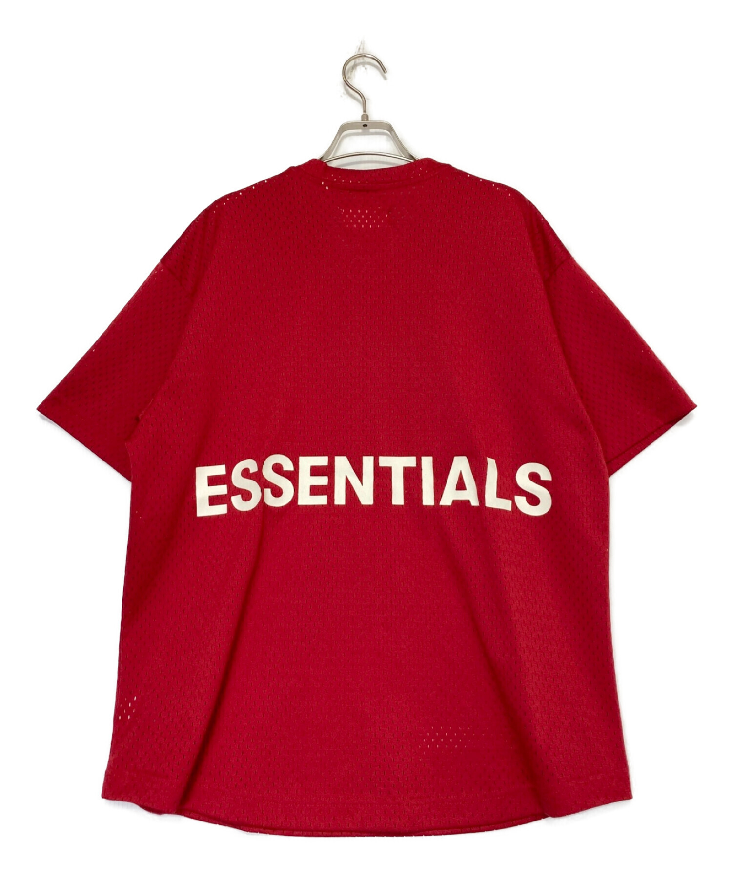 NEW新品fog essentials Vネックメッシュ半袖Tシャツ Lサイズ 黒 新品 Tシャツ/カットソー(半袖/袖なし)