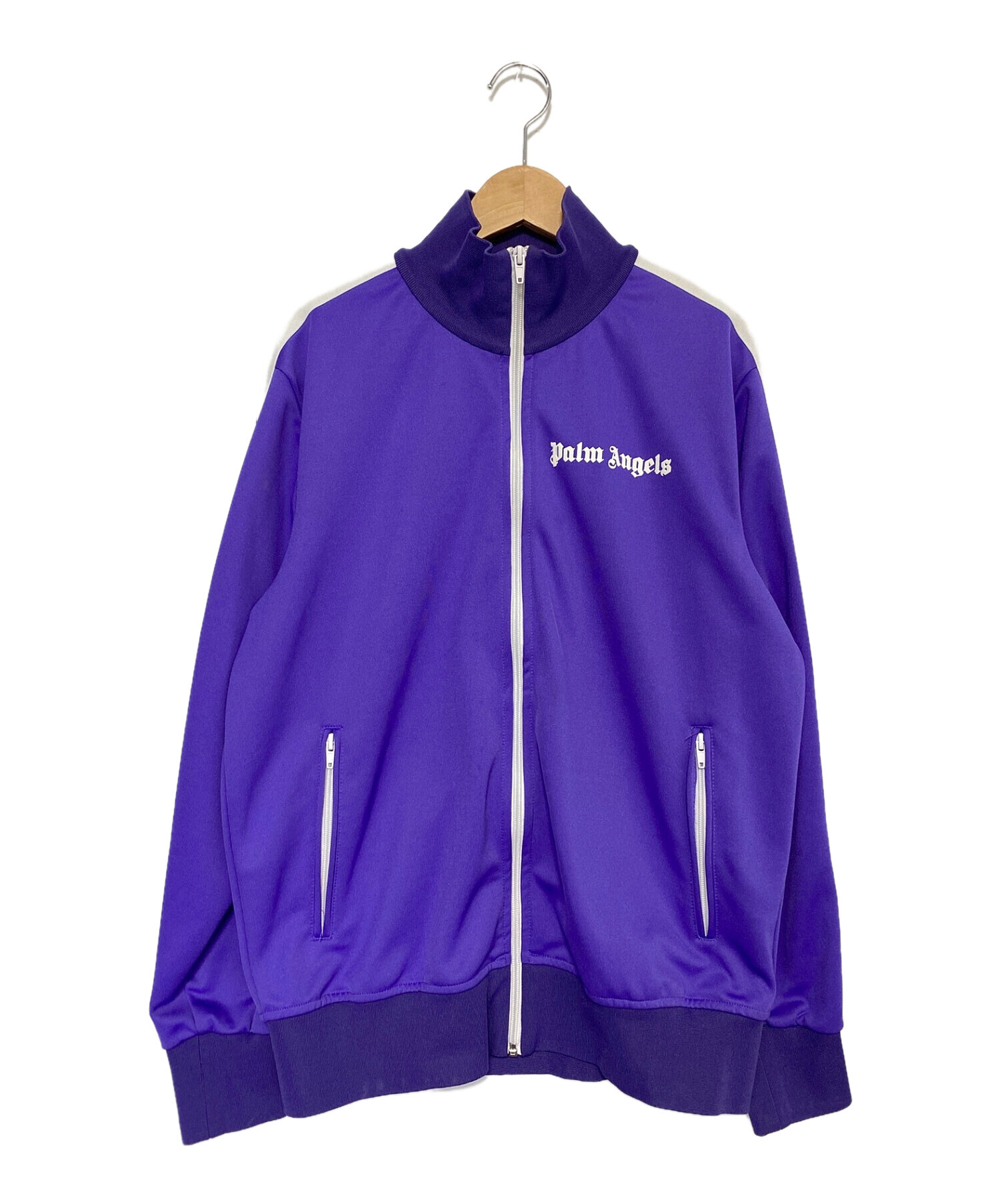 Palm Angels (パームエンジェルス) Classic Track Jacket パープル サイズ:Ｌ