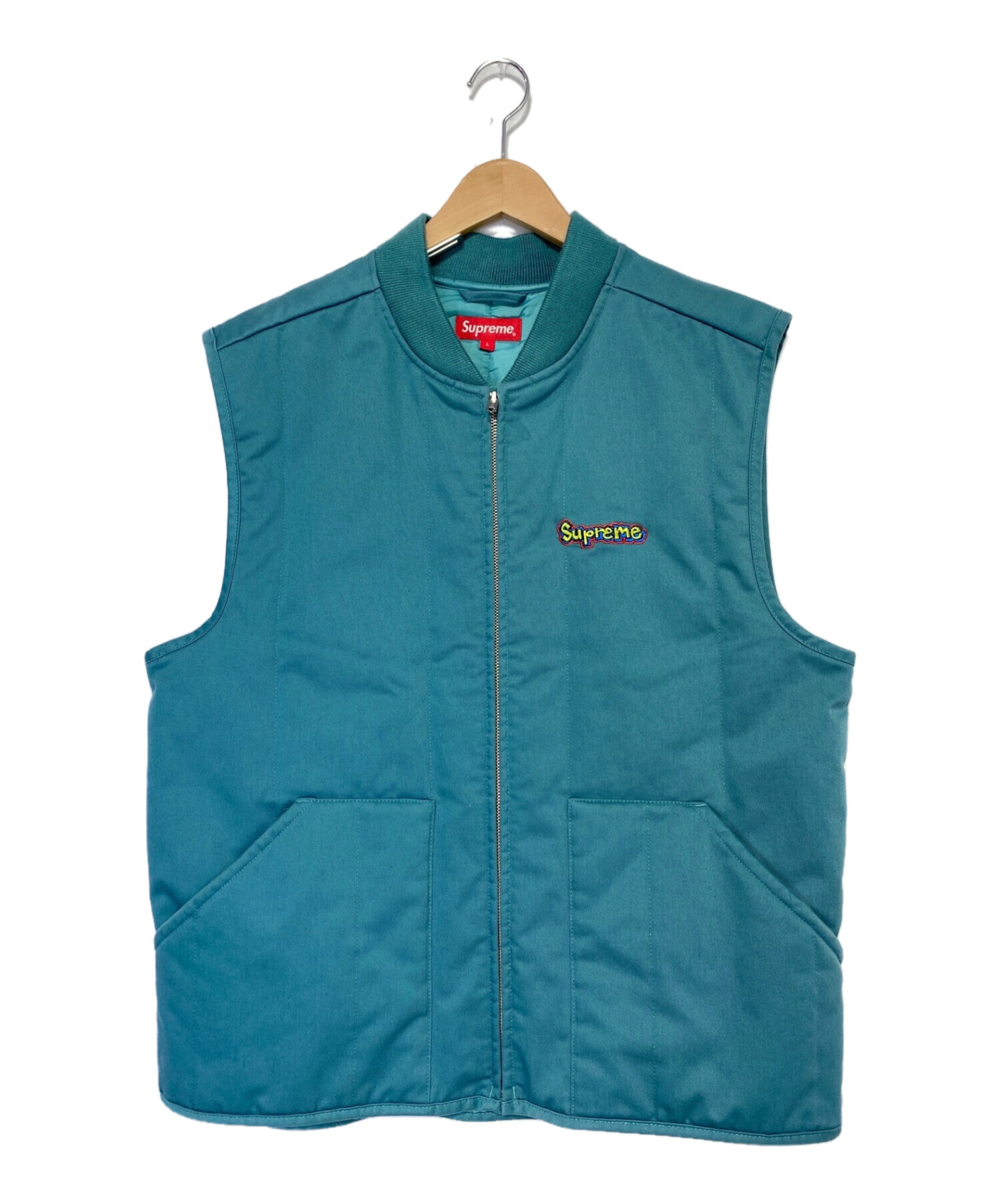 SUPREME (シュプリーム) Gonz Shop Vest エメラルドグリーン サイズ:L