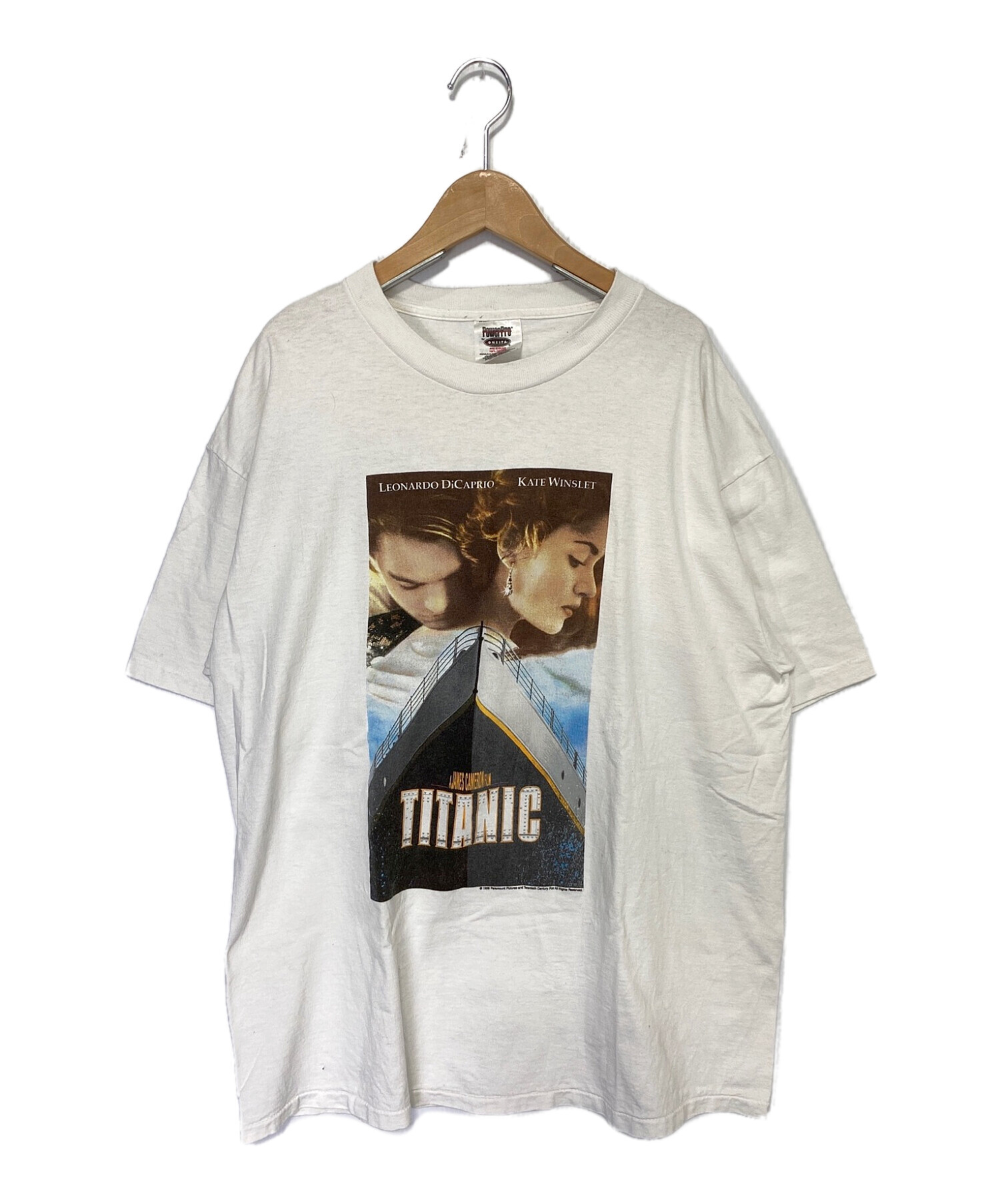VINTAGE (ヴィンテージ) ヴィンテージタイタニックTシャツ ホワイト サイズ:XL