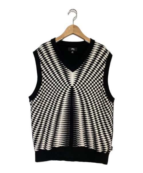 中古・古着通販】stussy (ステューシー) PSYCHEDELIC CHECK VEST