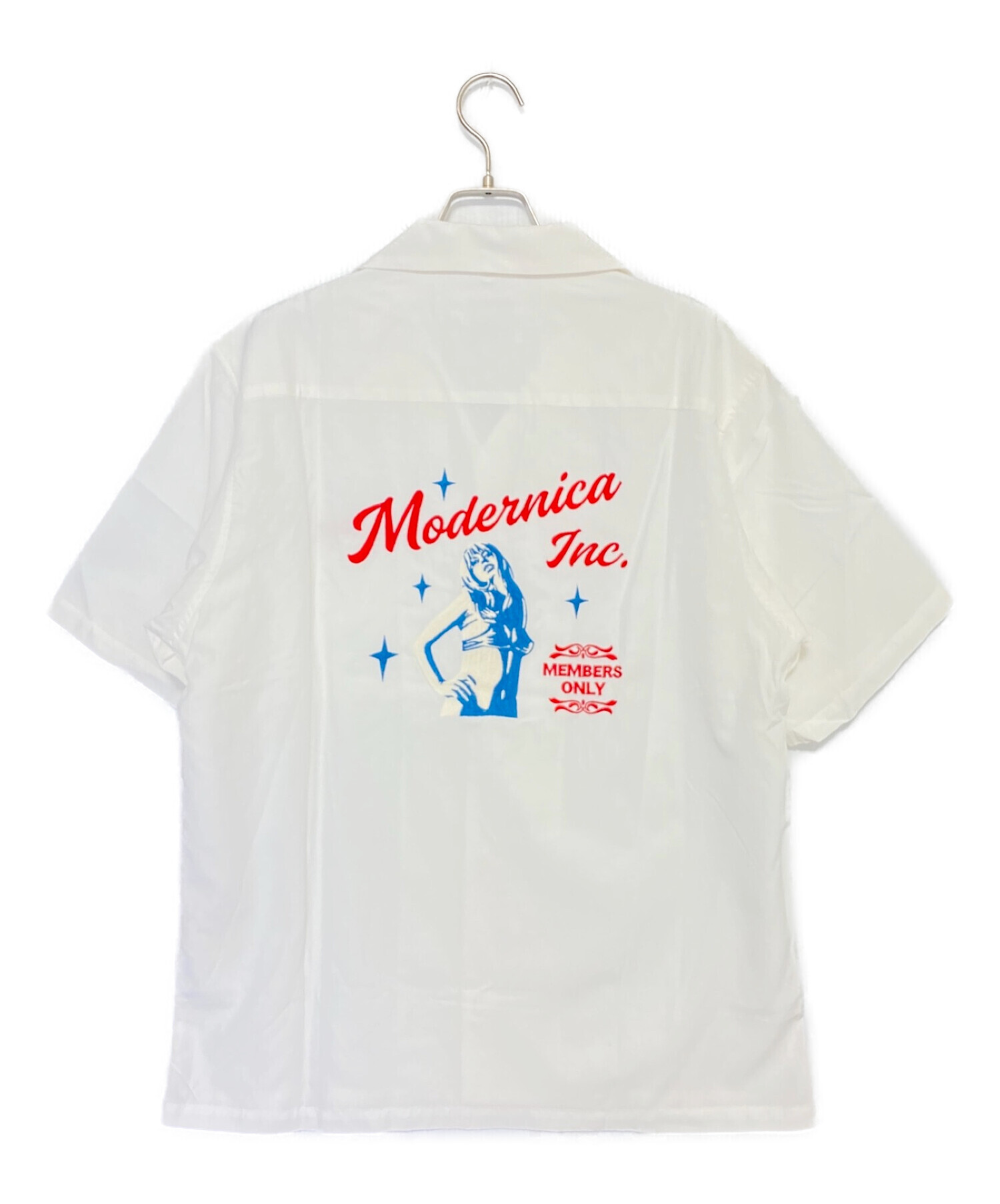 8,900円HYSTERIC GLAMOUR ヒステリックグラマー  刺繍 ボーリングシャツ
