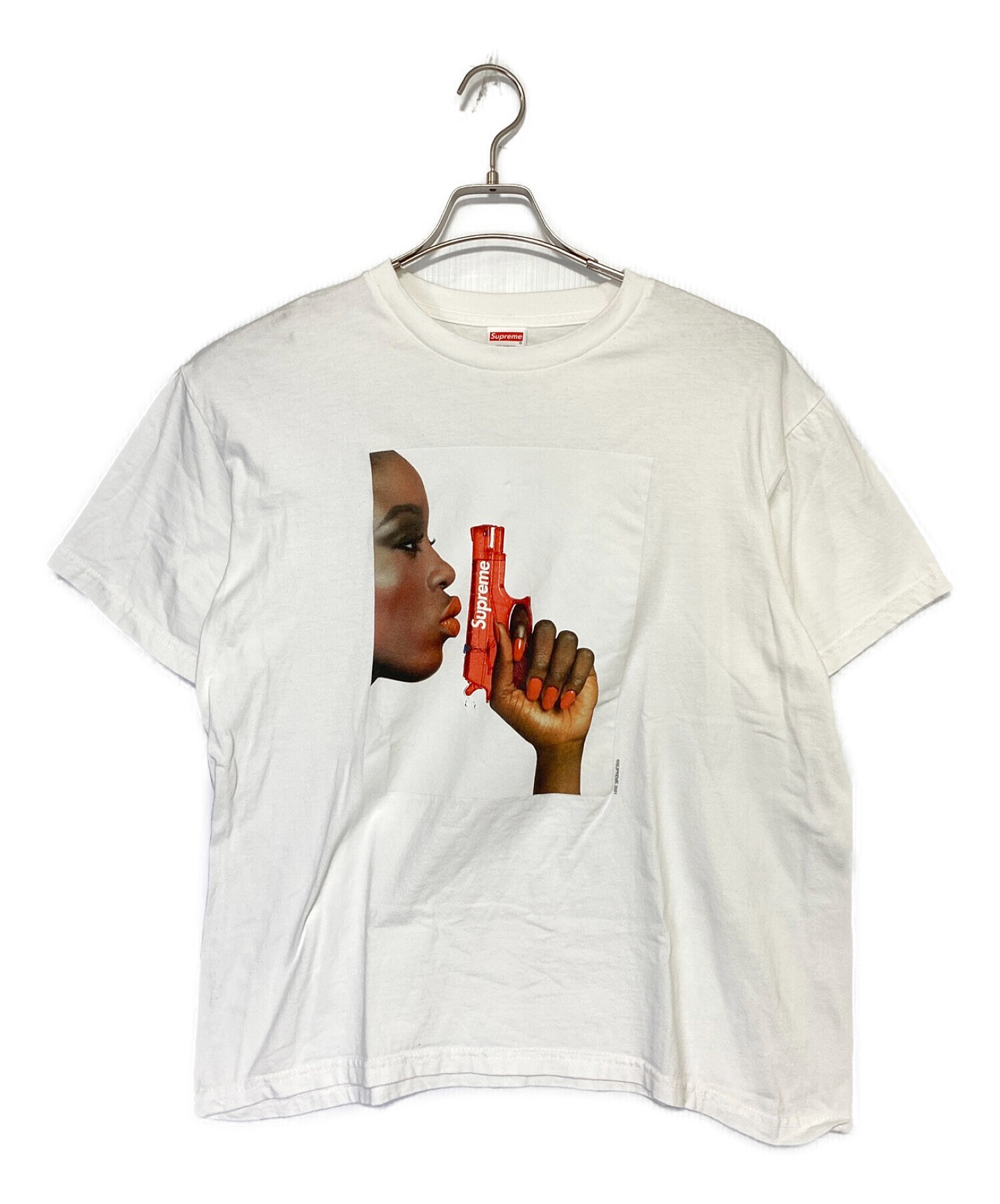 Supreme Water Pistol tee white Mサイズメンズ - mirabellor.com