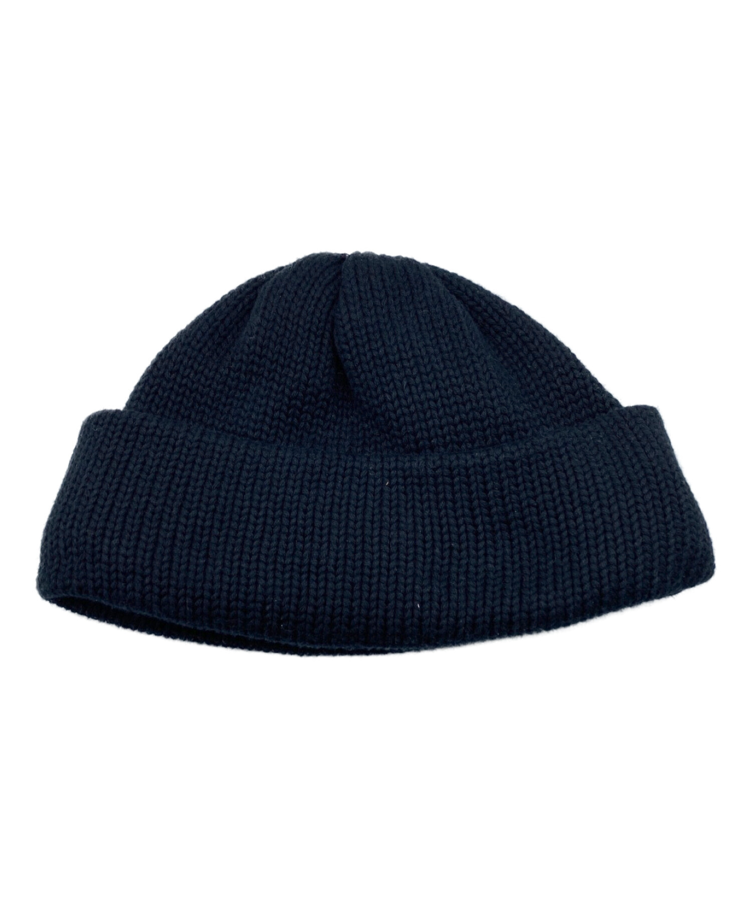 SO NAKAMEGURO (ソウ ナカメグロ) BIG WOOL KNIT CAP ブラック サイズ:-