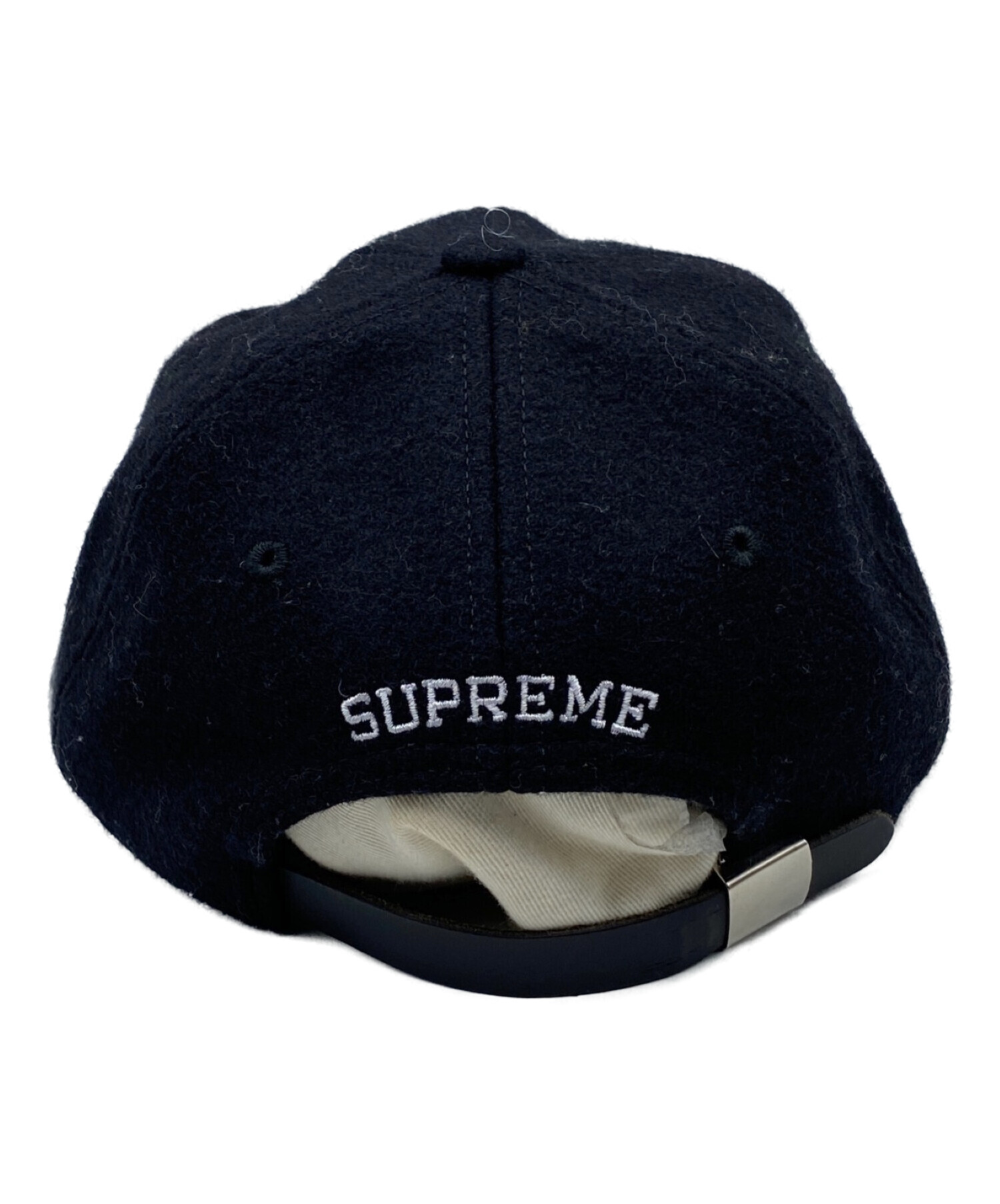 Supreme◇17AW/Arabic Logo 6-Panel/キャップ/-/NVY - ファッション小物