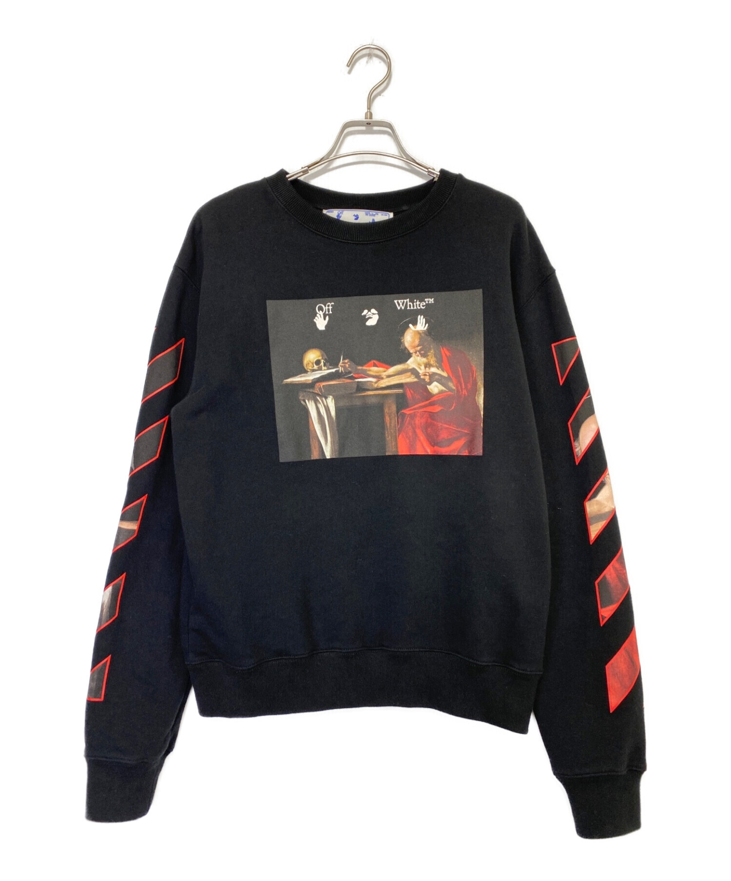 中古・古着通販】OFFWHITE (オフホワイト) Caravaggio Slim Crewneck