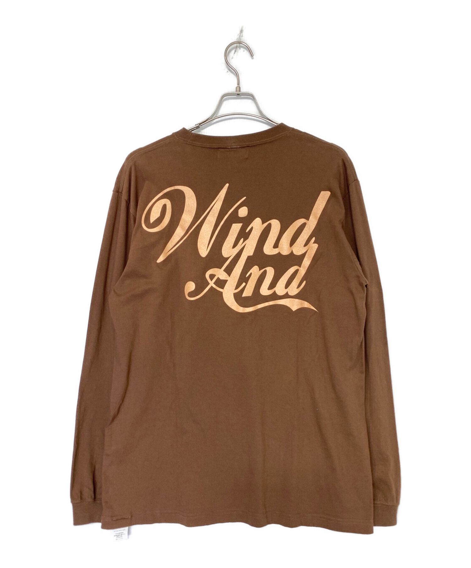 WIND AND SEA (GLITTER) L/S TEE - トップス